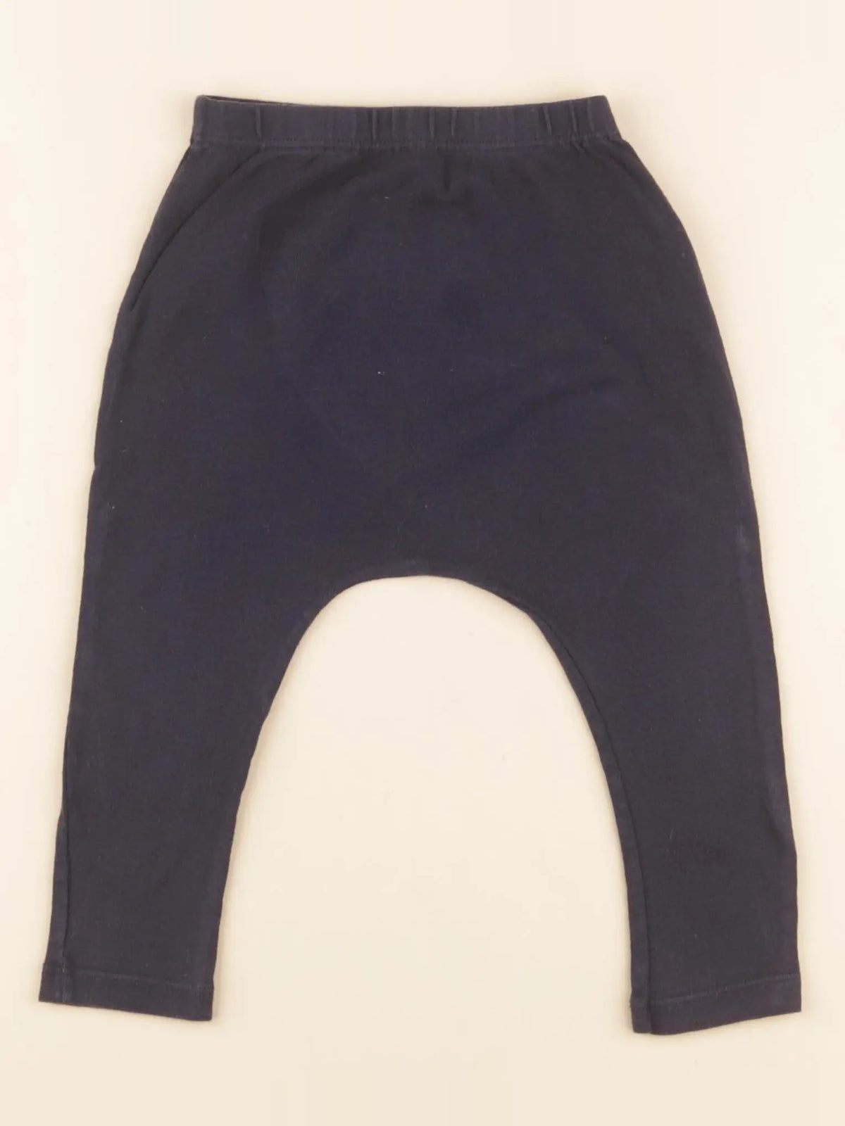 Petit Bateau - sarouel bleu - 18 mois