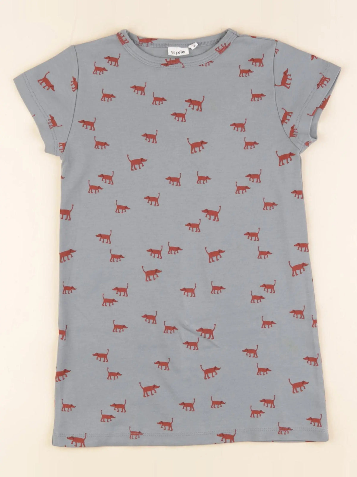 Trixie - chemise de nuit coton bleu - 4 ans