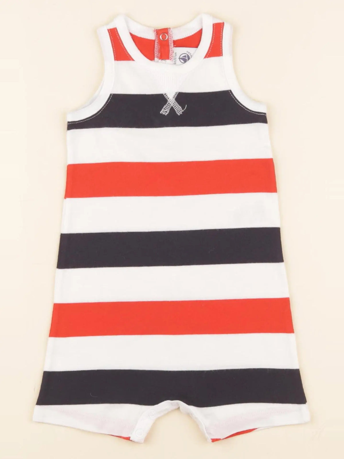 Petit Bateau - pyjama coton multicolore - 6 mois