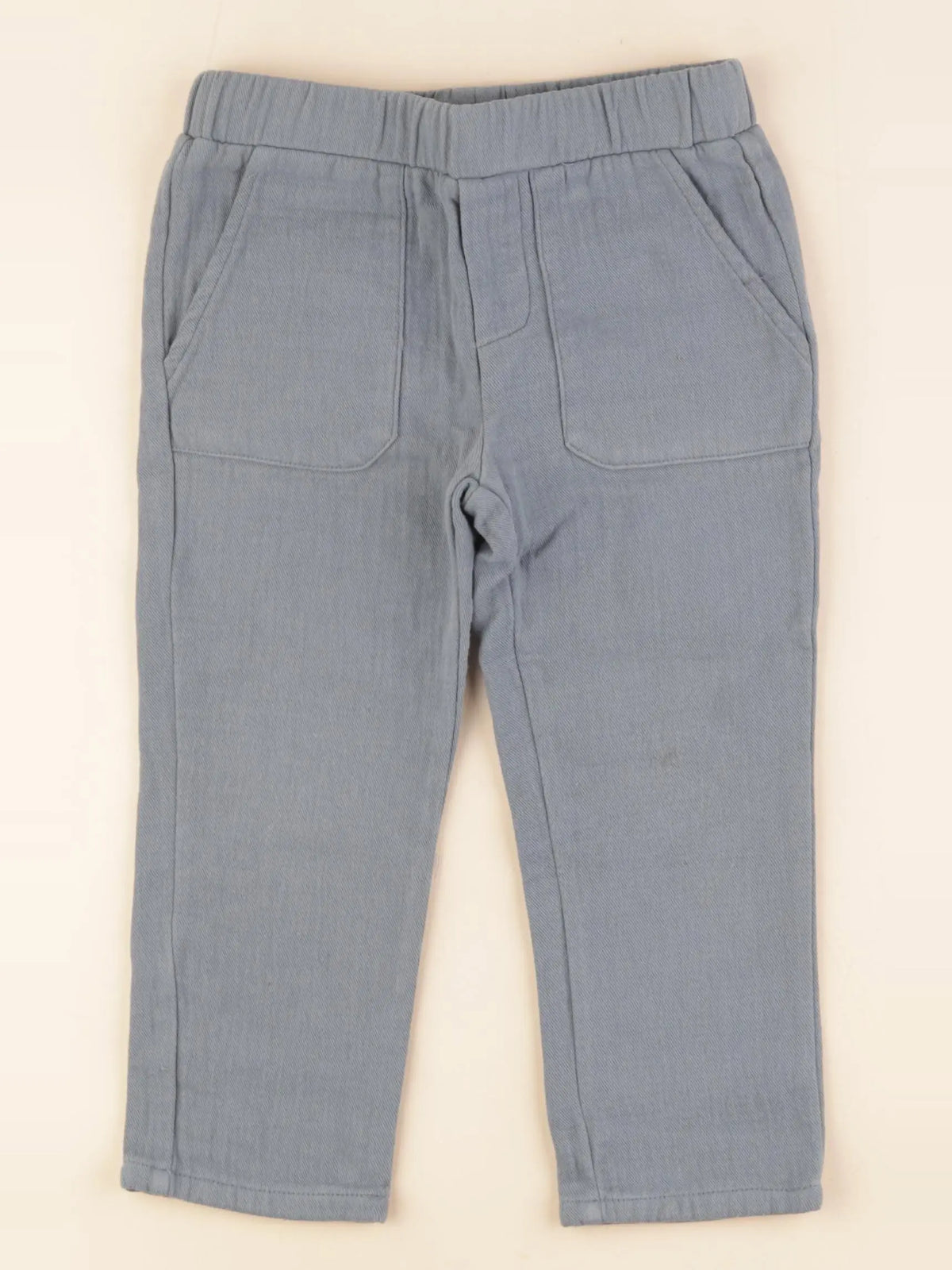 Vertbaudet - pantalon bleu - 4 ans