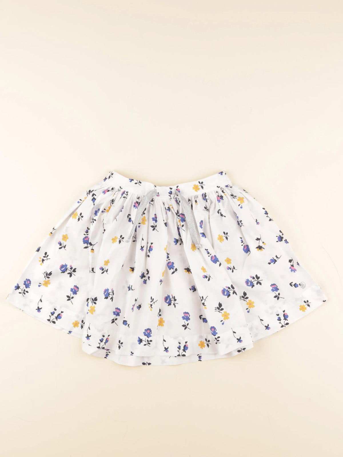 Petit Bateau - jupe blanc - 8 ans