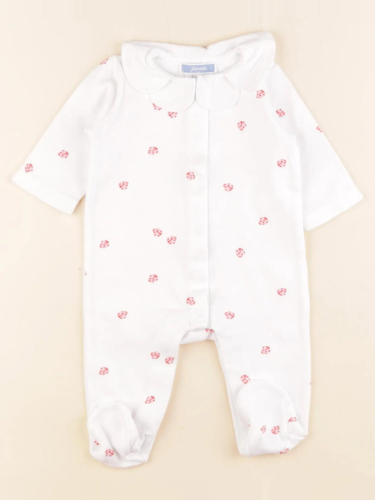 Jacadi - pyjama coton blanc - 3 mois