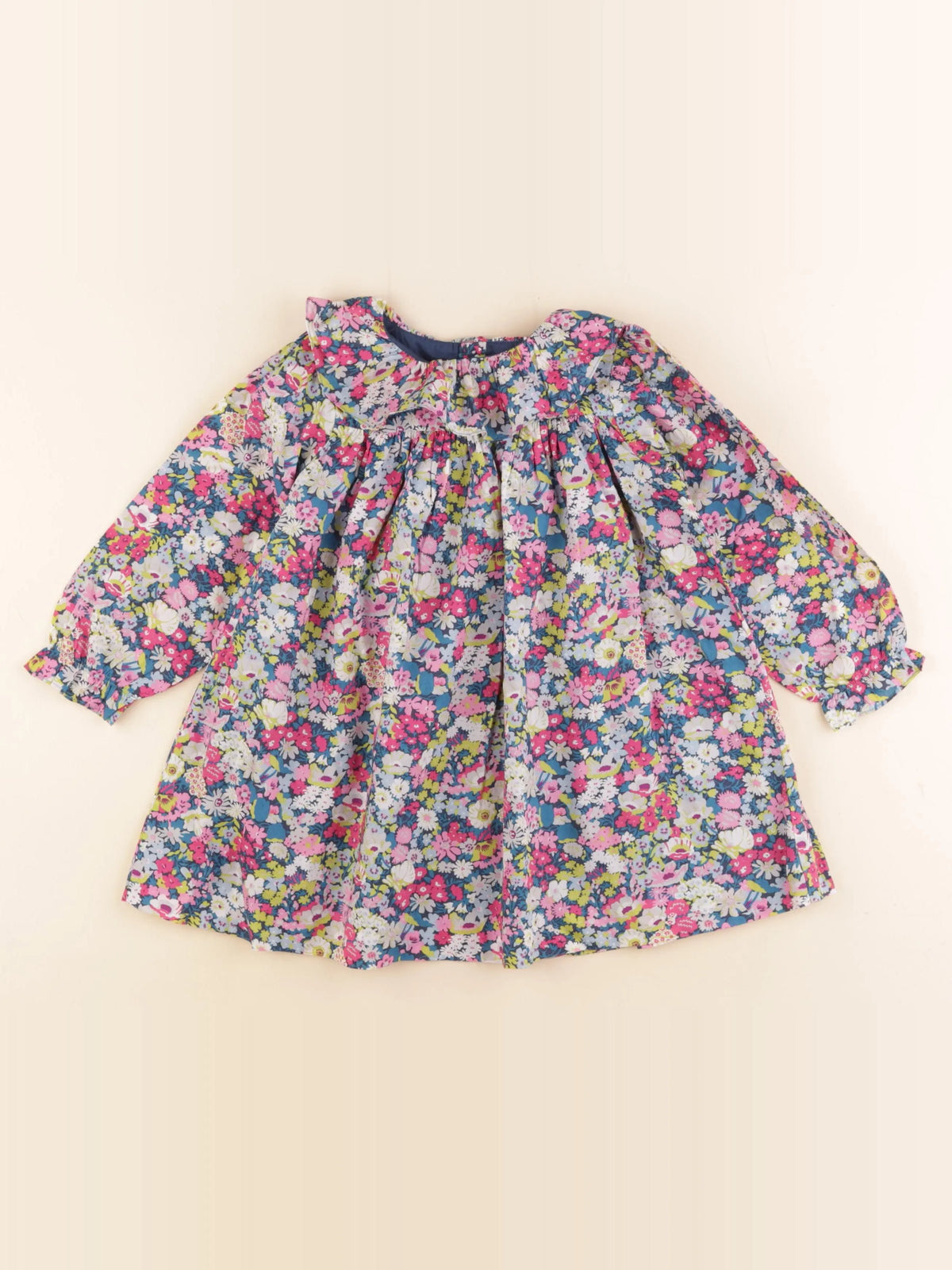 Jacadi - robe liberty multicolore - 2 ans