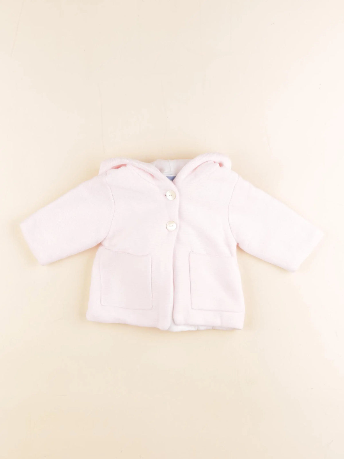 Jacadi - gilet rose - 3 mois