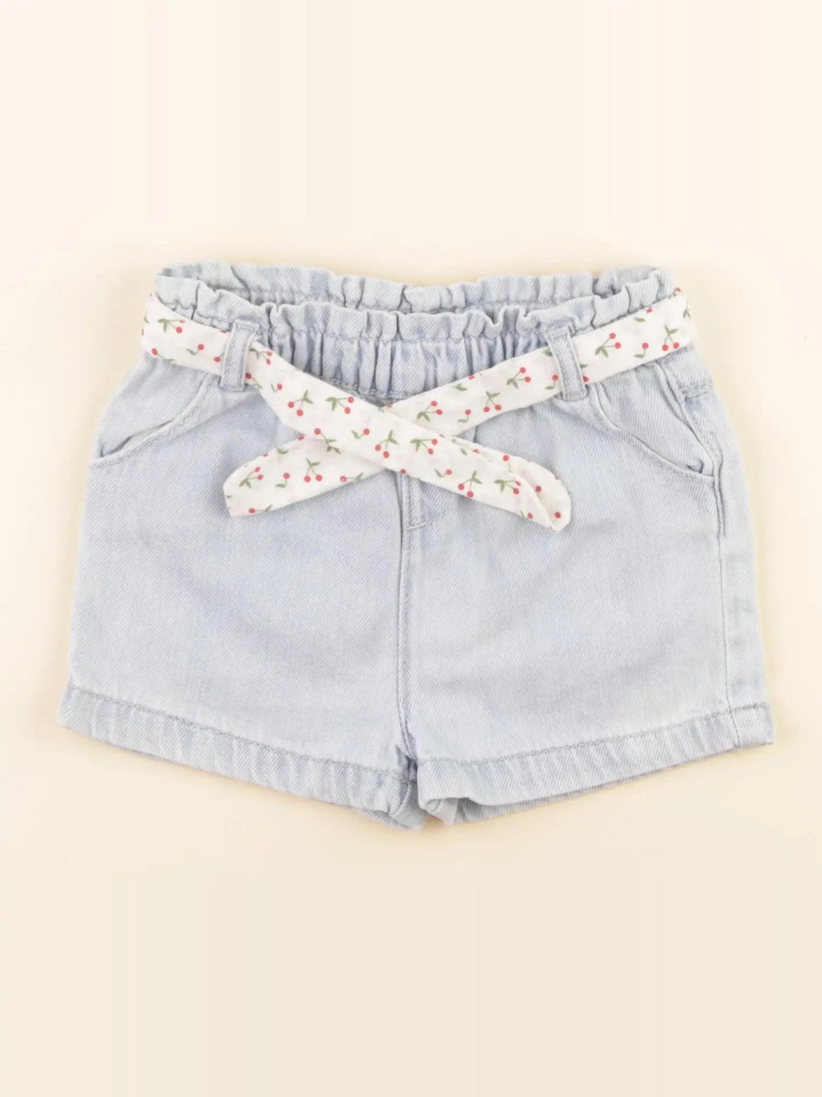Vertbaudet - short bleu - 18 mois