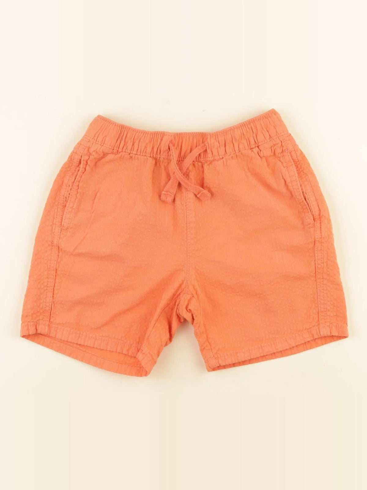 H&M - short orange - 2/3 ans