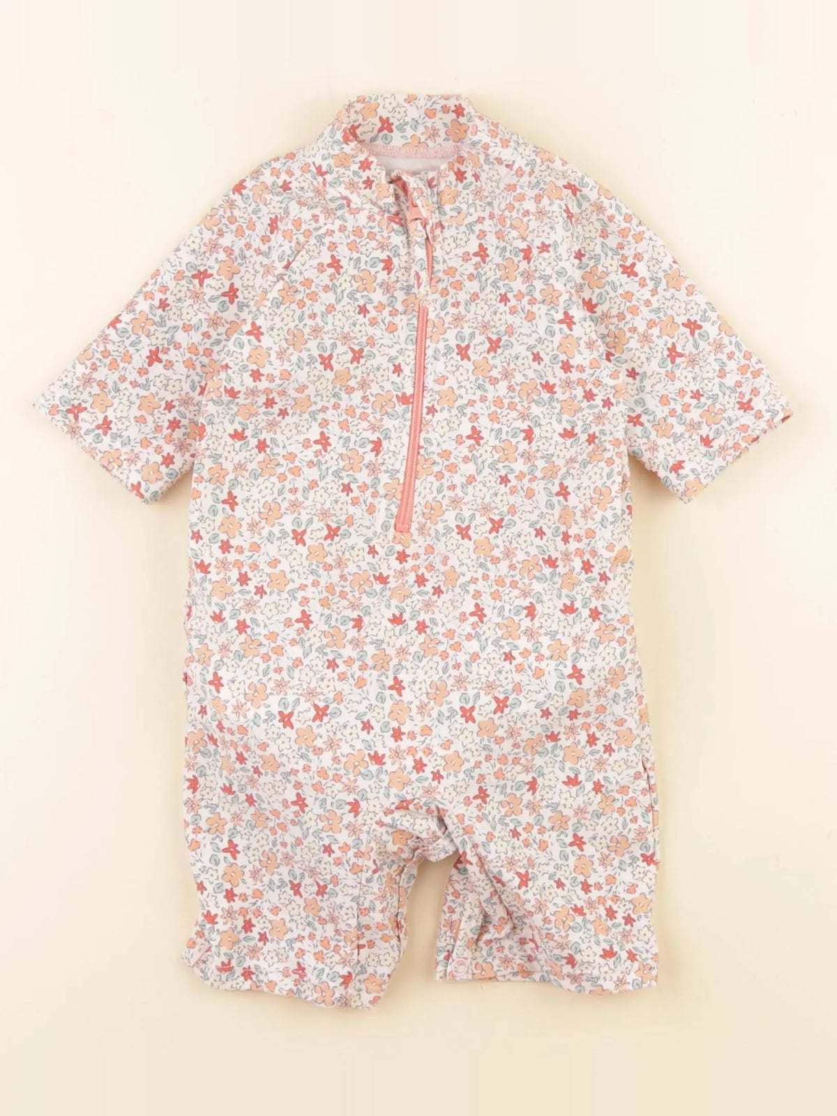 Vertbaudet - combi de bain multicolore - 9 mois