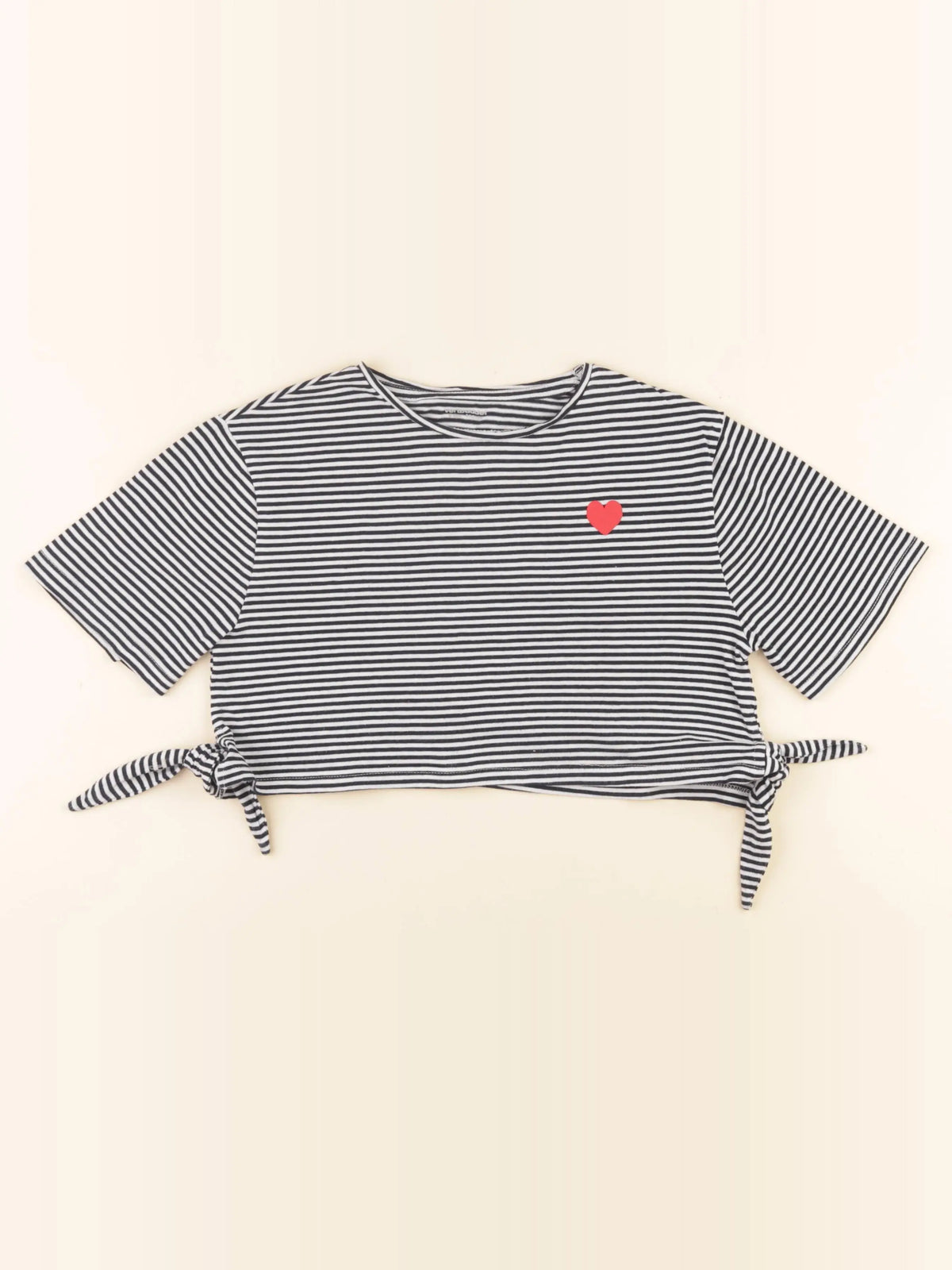 Vertbaudet - tee-shirt blanc, bleu - 6 ans