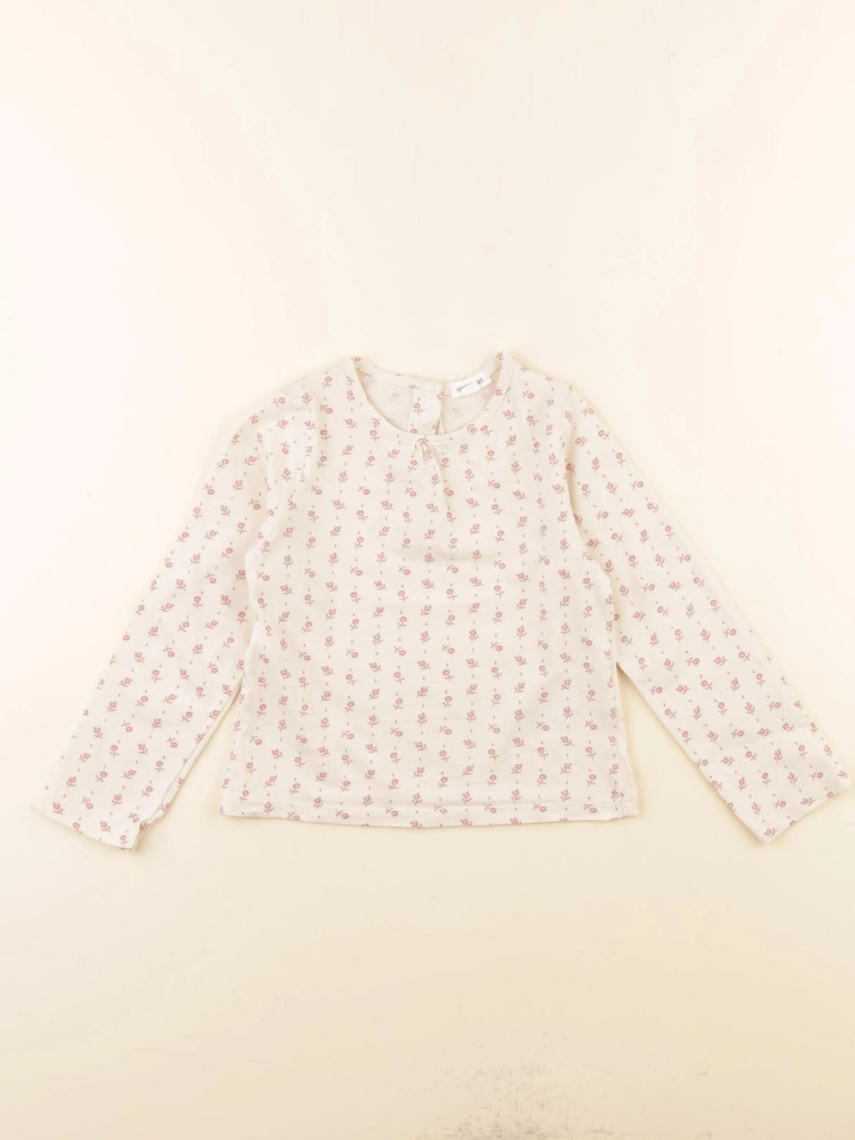 Vertbaudet - tee-shirt beige - 3 ans