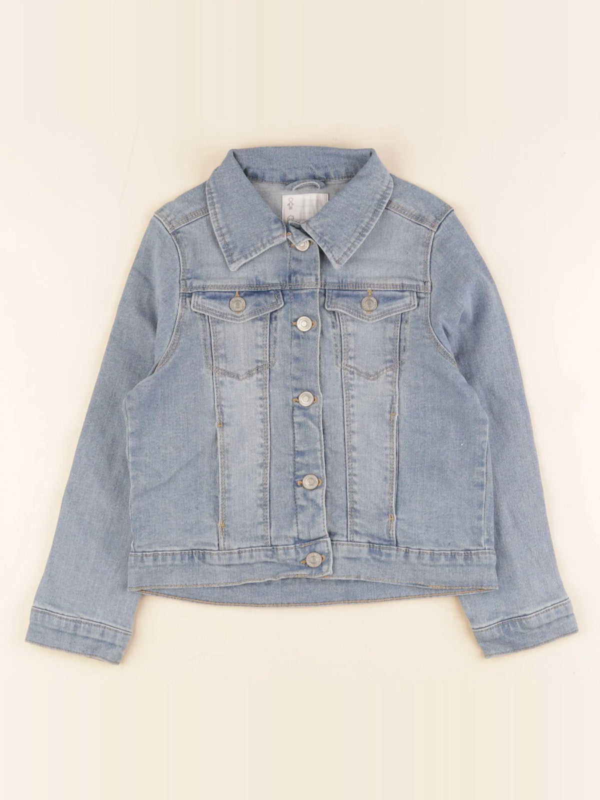 Vertbaudet - veste bleu - 7 ans