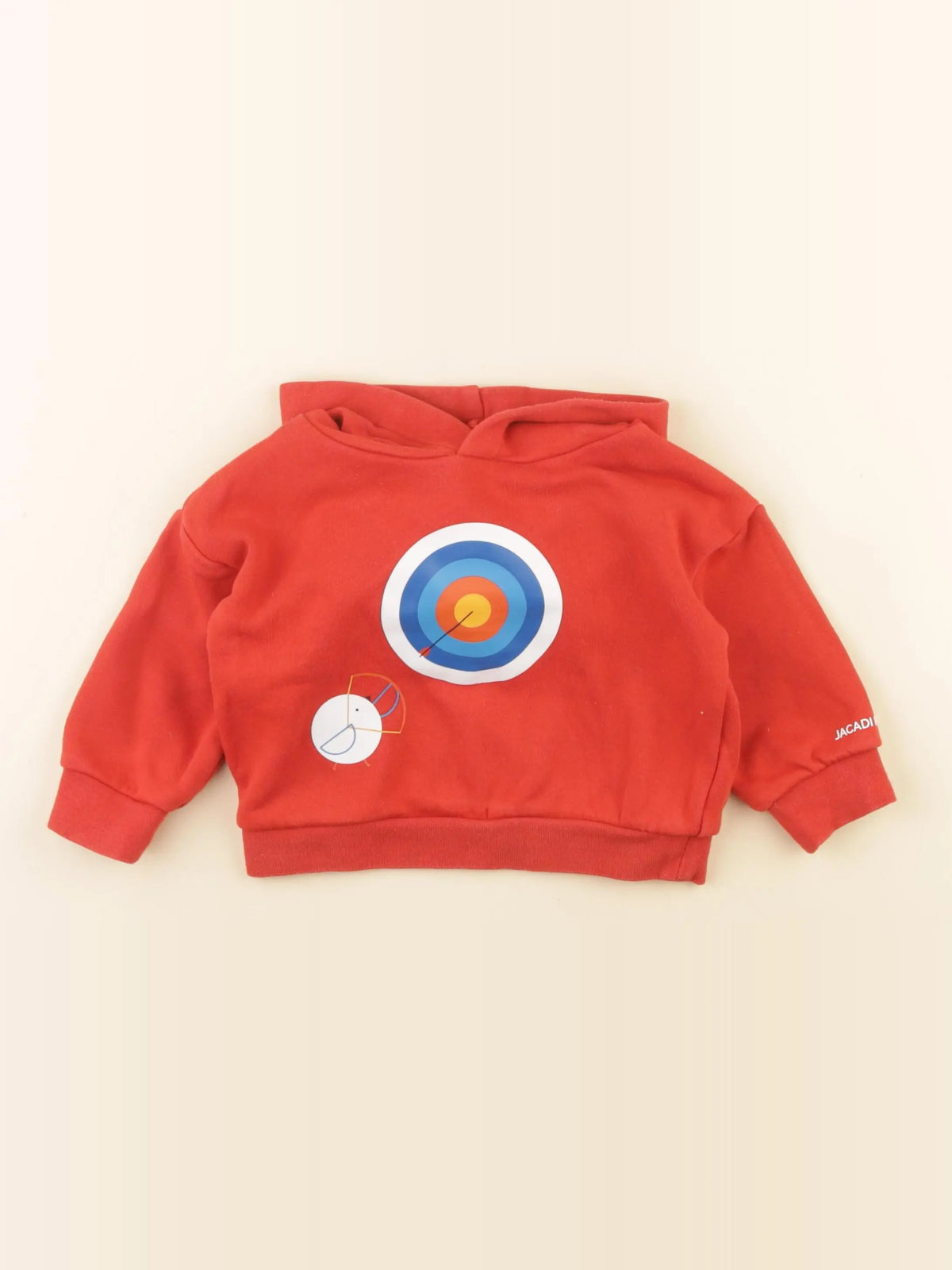 Jacadi - sweat rouge - 12 mois