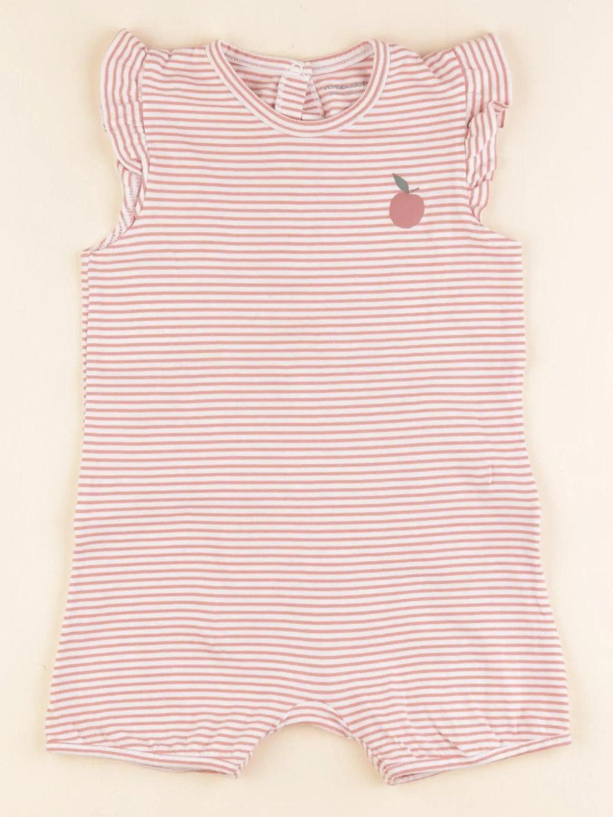 Vertbaudet - pyjama coton rose - 24 mois
