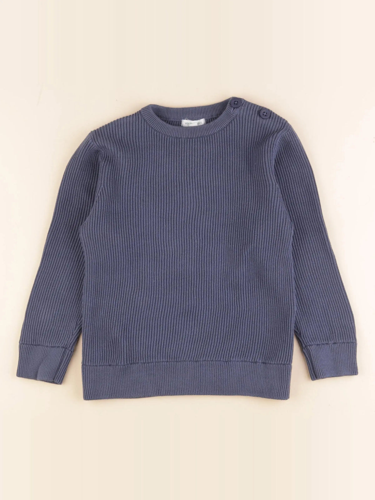 Vertbaudet - pull bleu - 6 ans