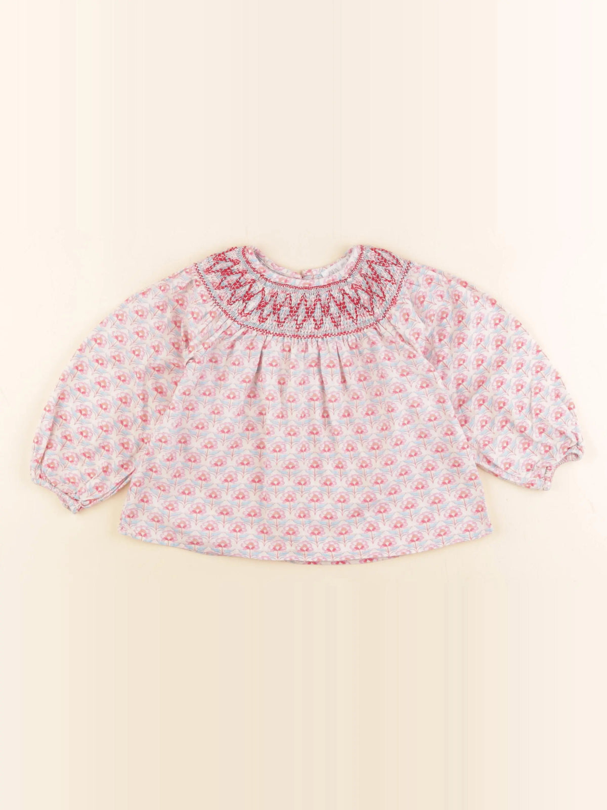 Zara - blouse rose - 2 ans