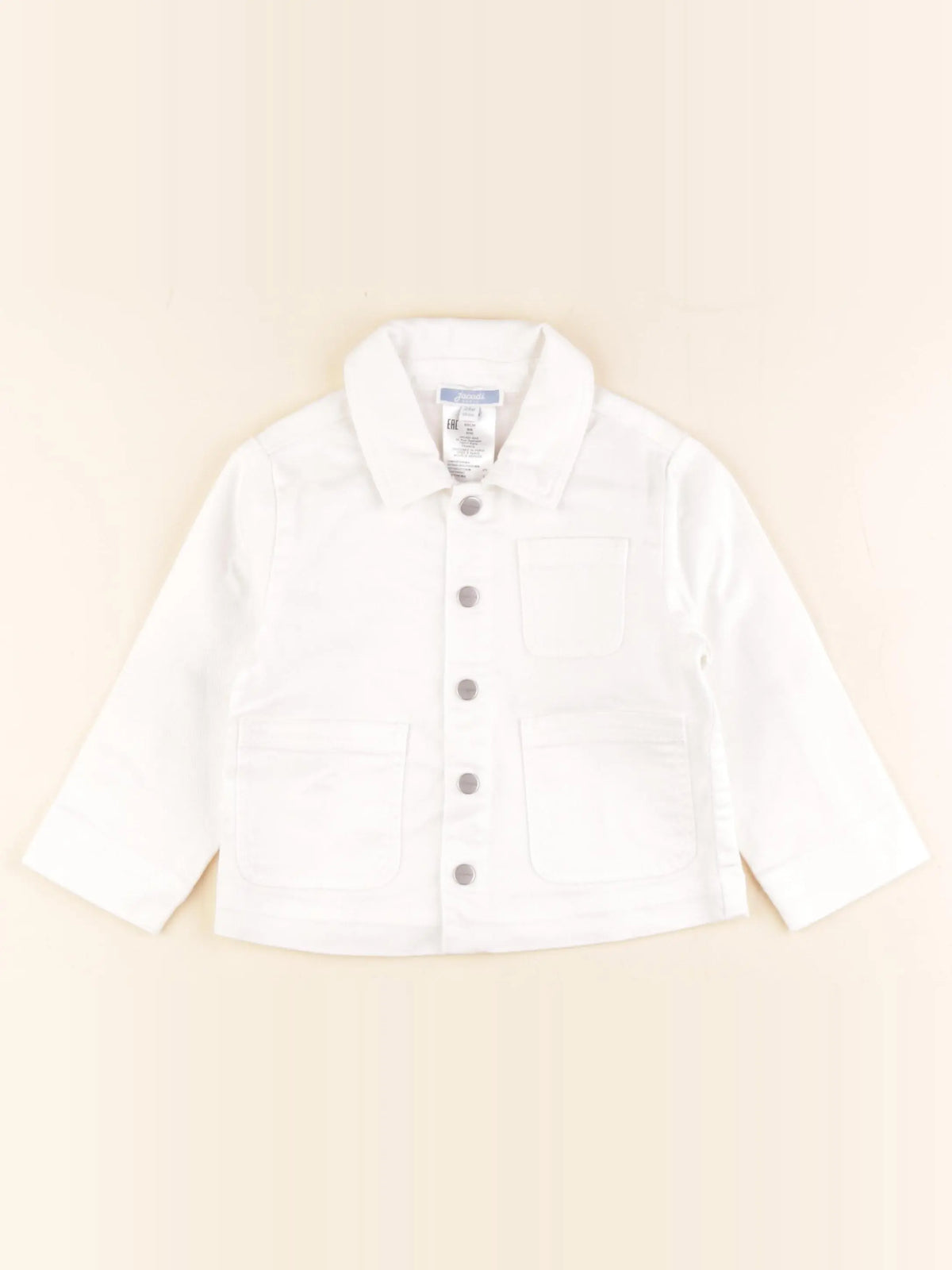 Jacadi - veste blanc - 24 mois