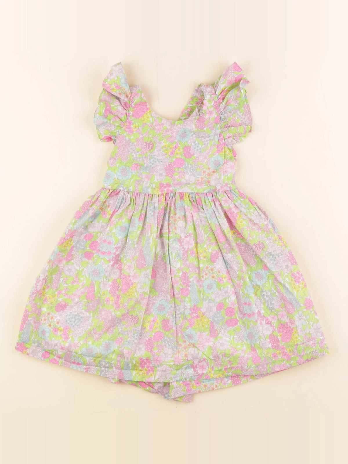 Jacadi - robe liberty multicolore - 24 mois