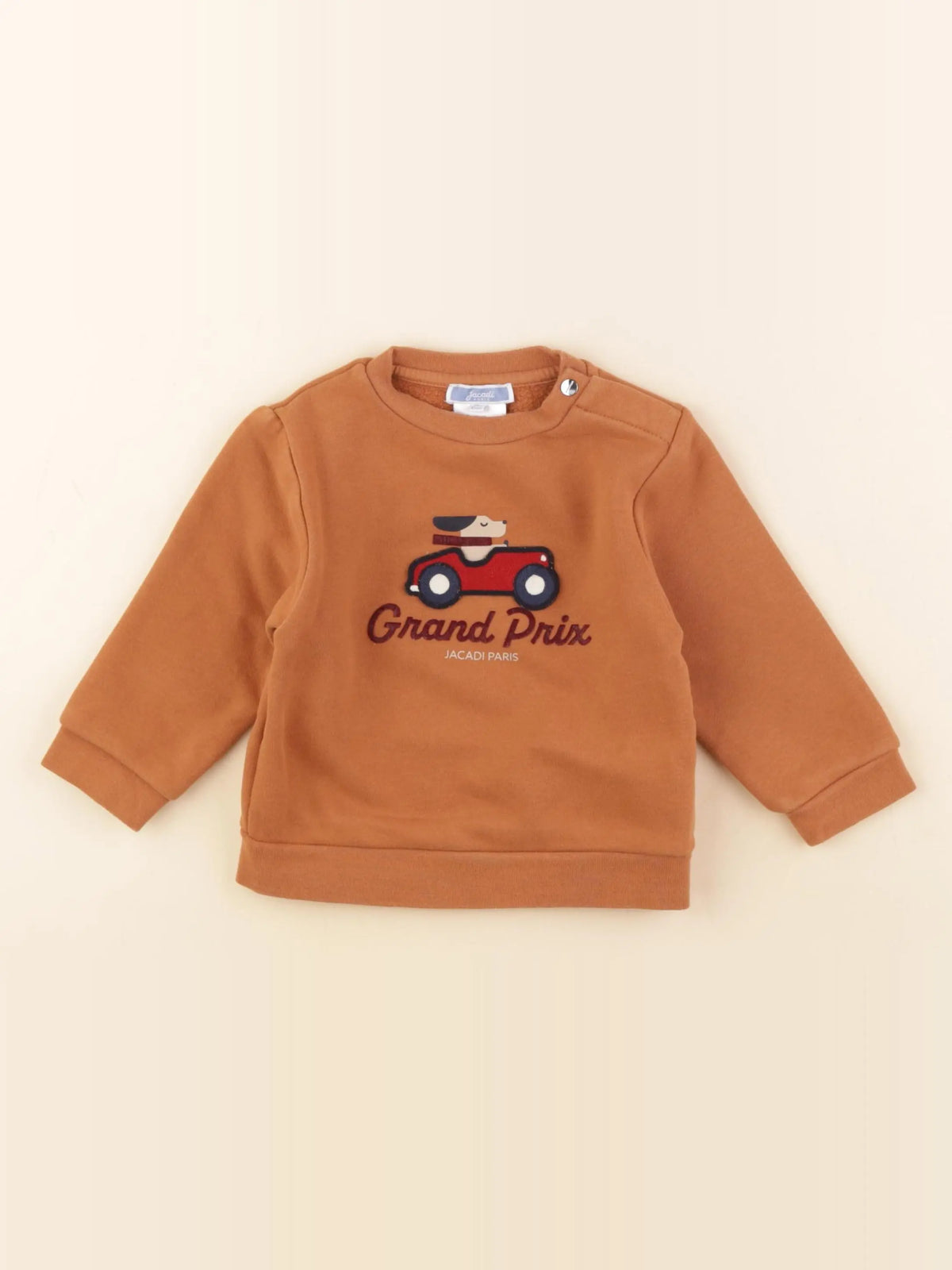 Jacadi - sweat marron - 18 mois