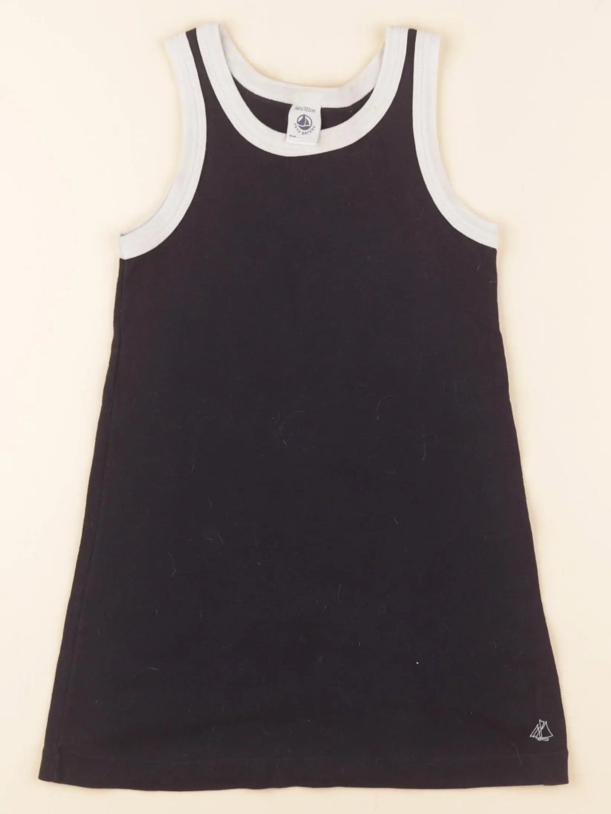 Petit Bateau - robe bleu - 4 ans