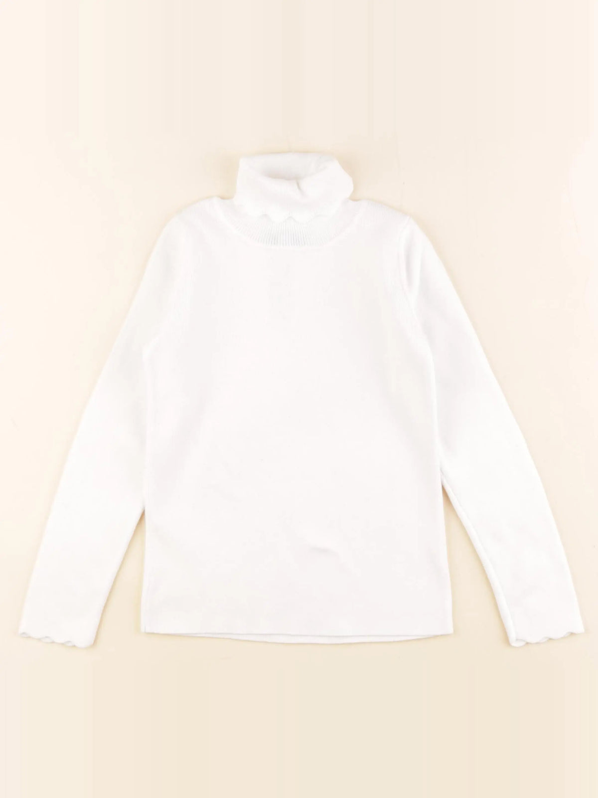 Jacadi - sous-pull blanc - 6 ans
