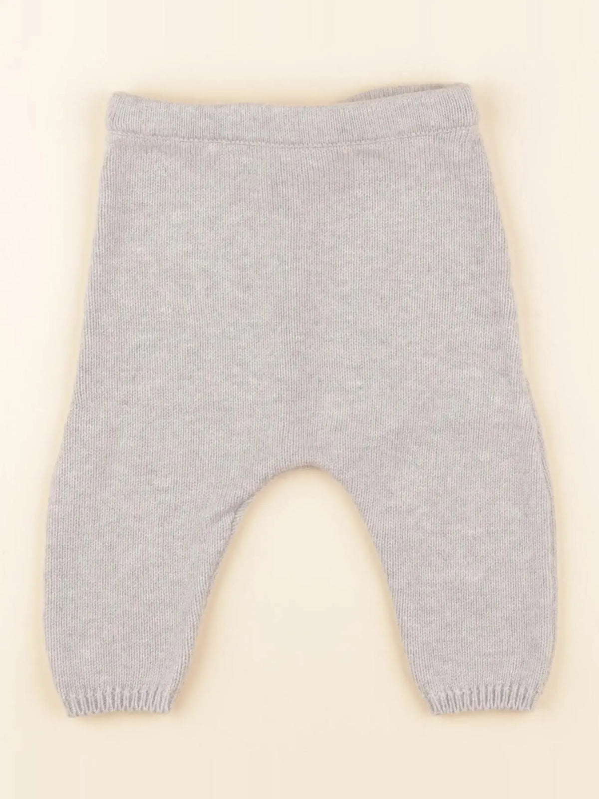 Petit Bateau - legging gris - 6 mois