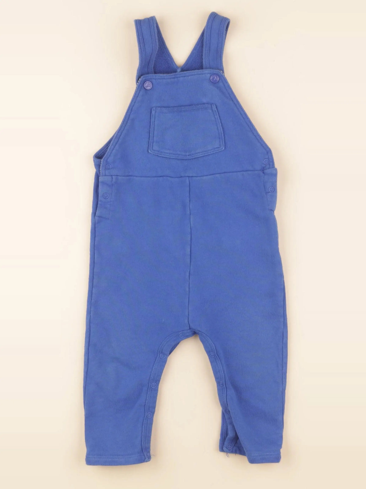 Petit Bateau - salopette bleu - 18 mois
