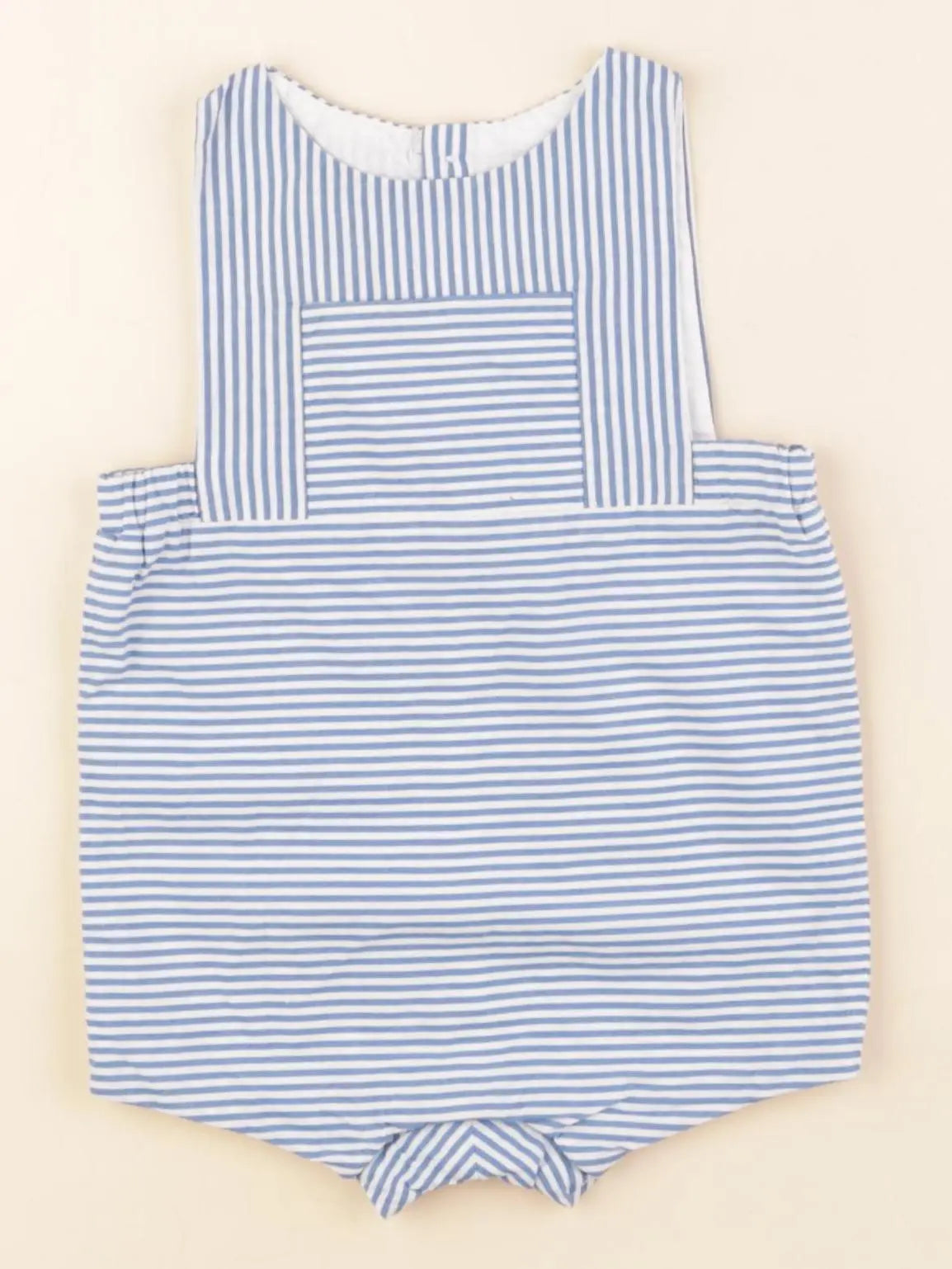 Jacadi - combinaison doublé bleu - 3 mois