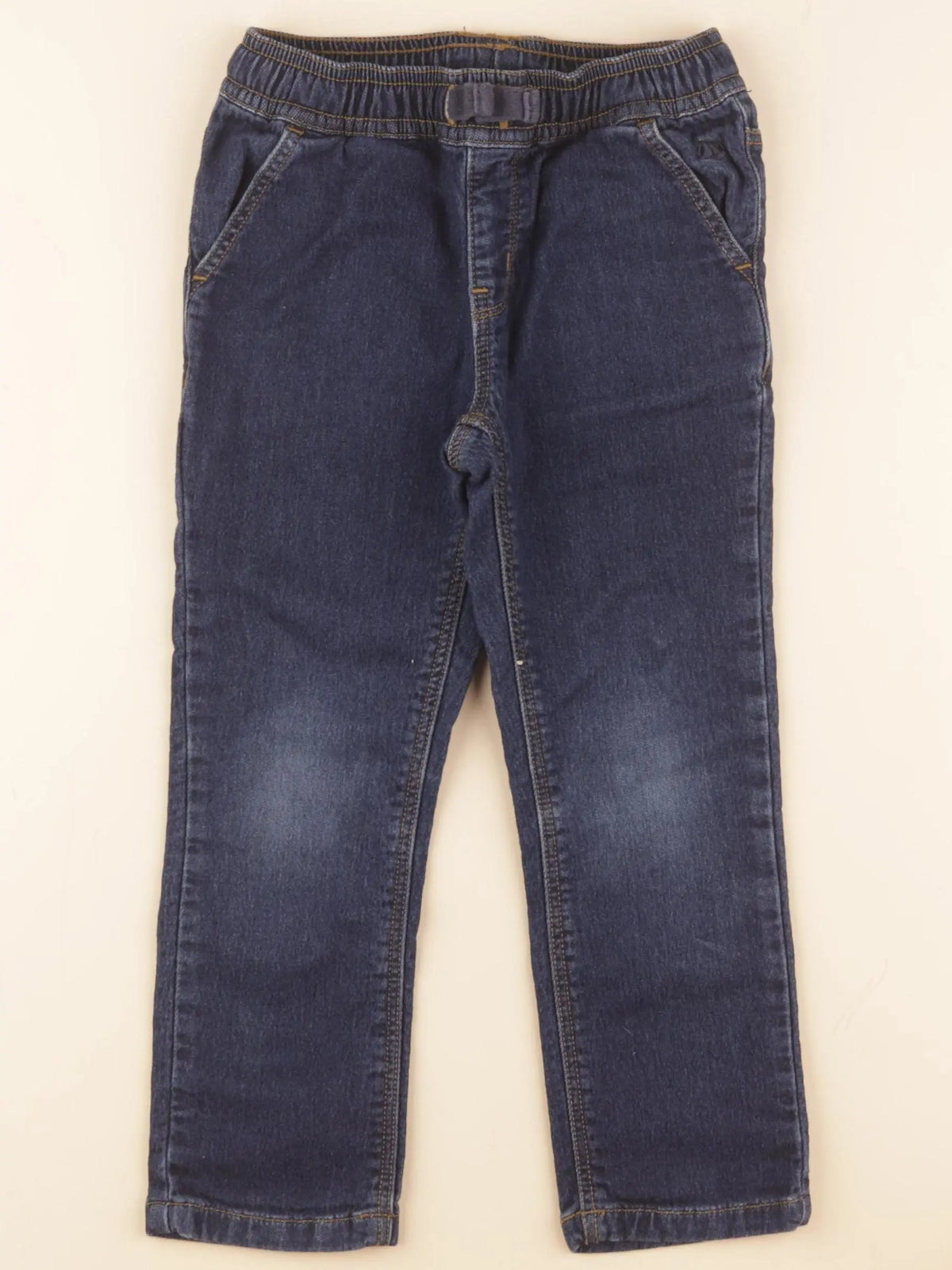 Petit Bateau - pantalon bleu - 4 ans