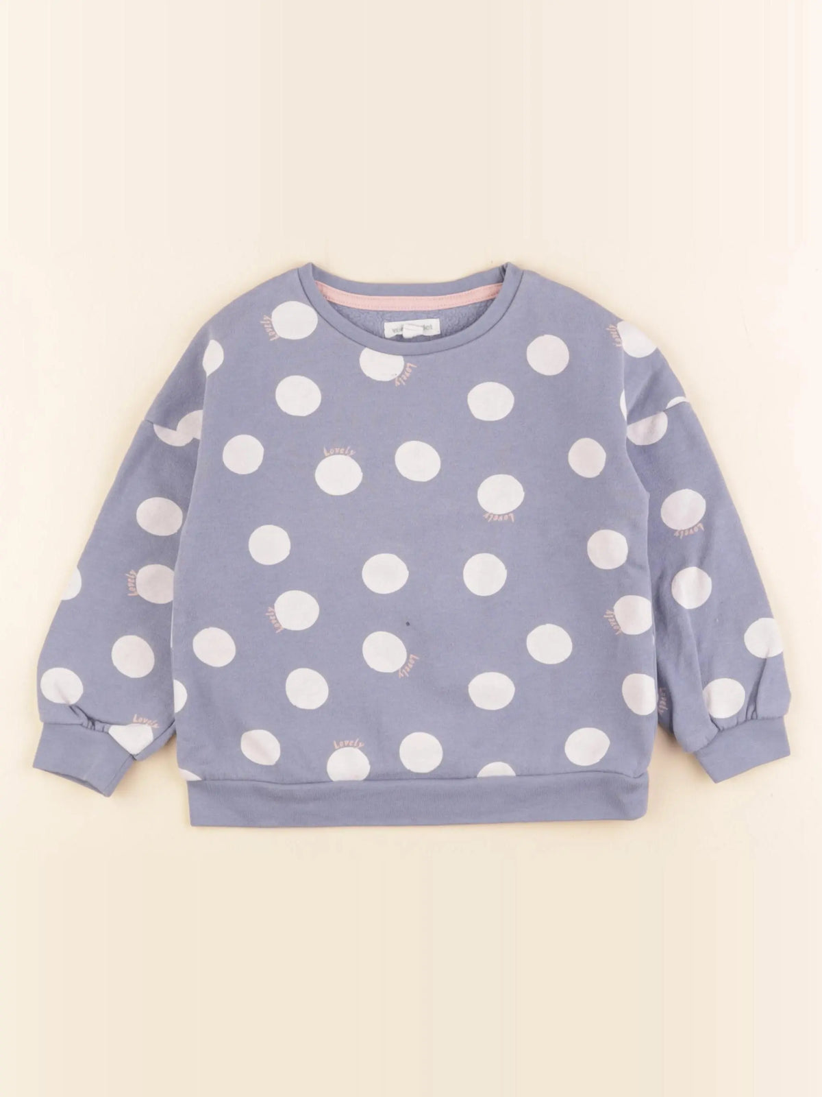 Vertbaudet - sweat bleu - 3 ans