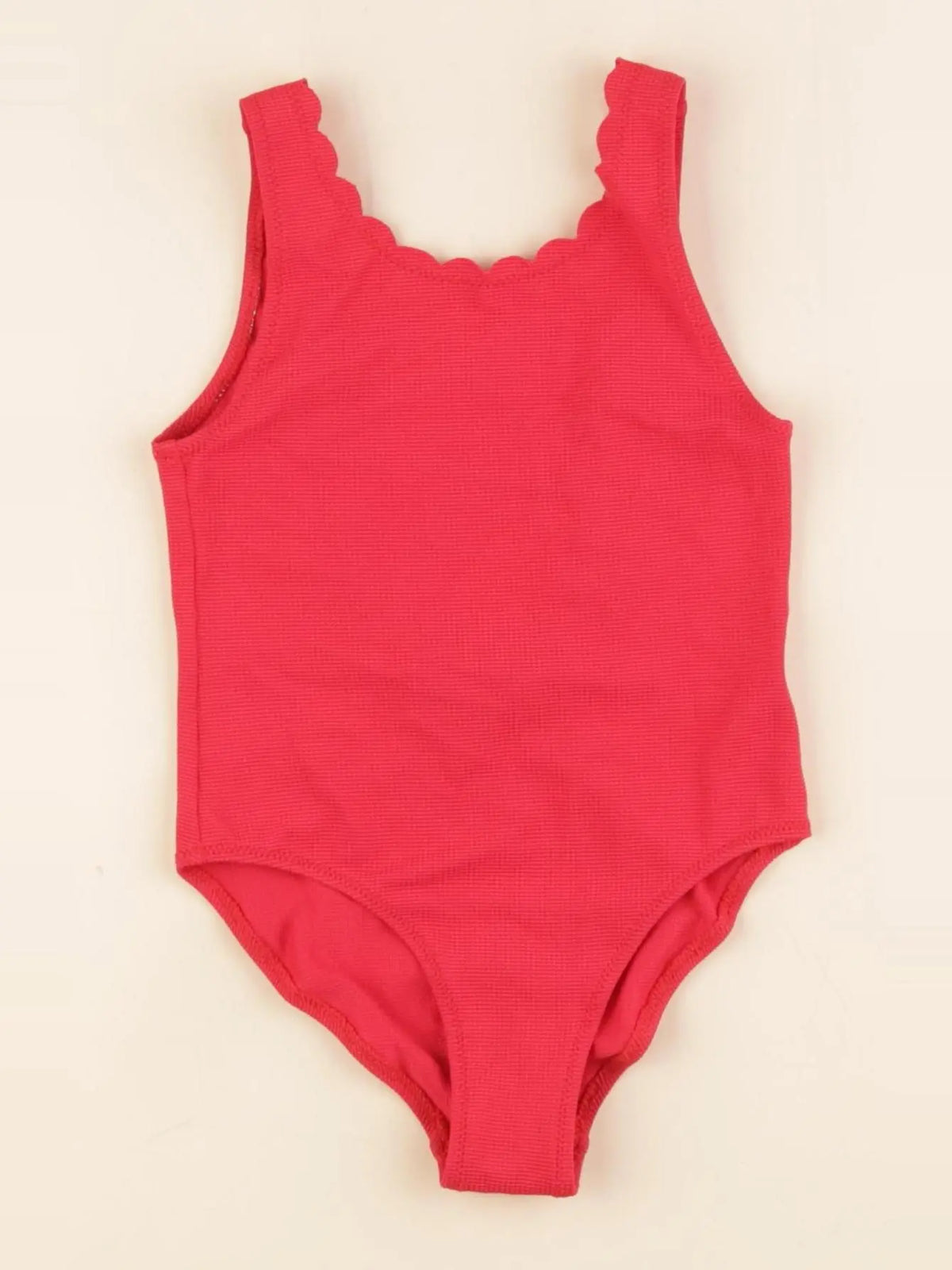 Monoprix - maillot de bain rouge - 4 ans