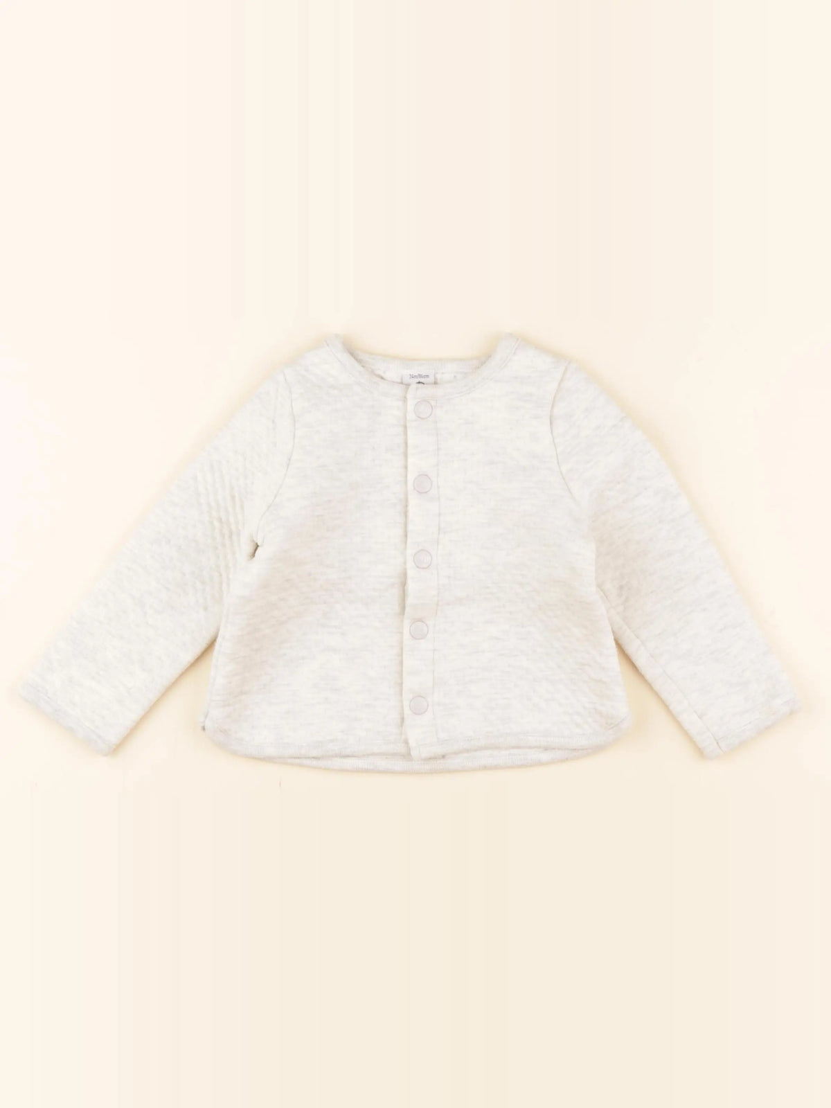 Petit Bateau - sweat beige - 24 mois