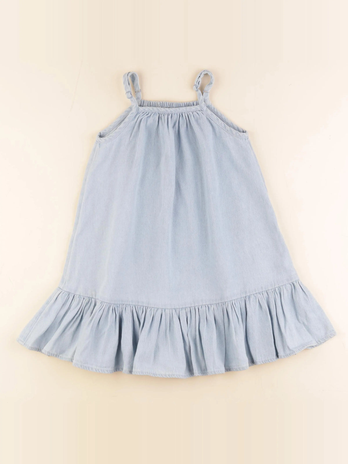 Monoprix - robe bleu - 4 ans