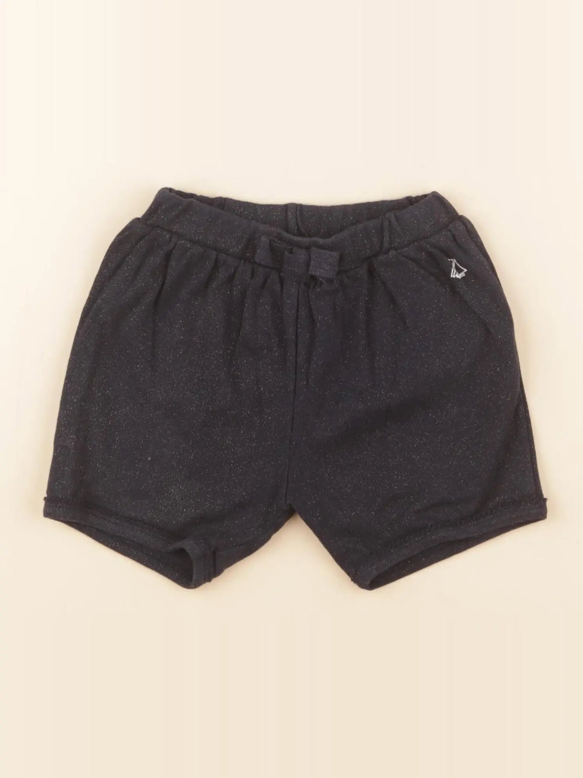 Petit Bateau - short bleu, or - 24 mois