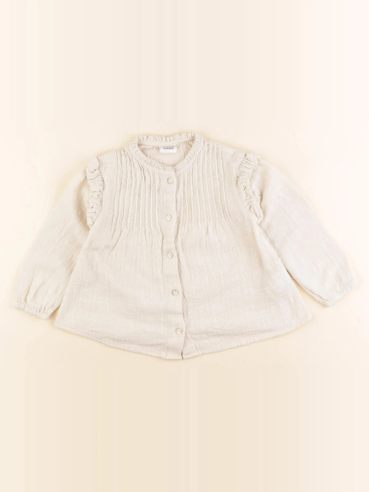 Tape à l'oeil - blouse beige - 36 mois