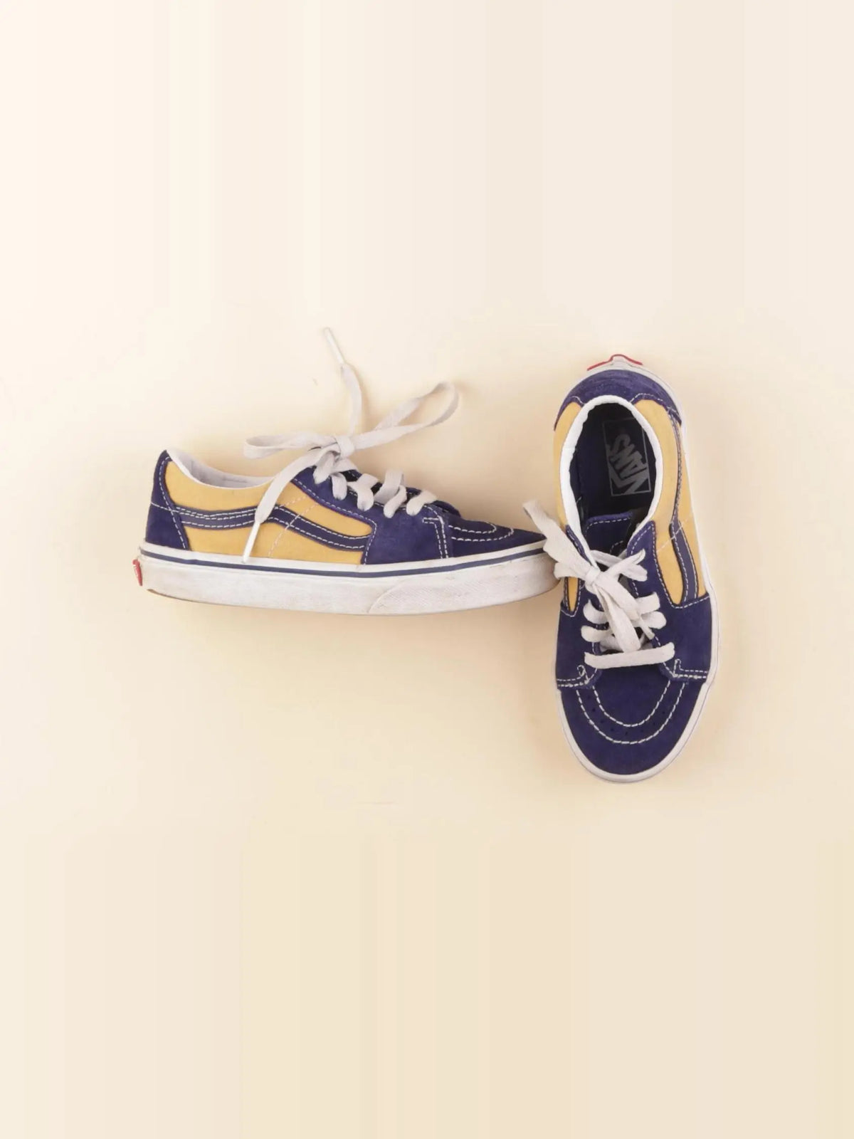 Vans - baskets bleu, jaune - pointure 31