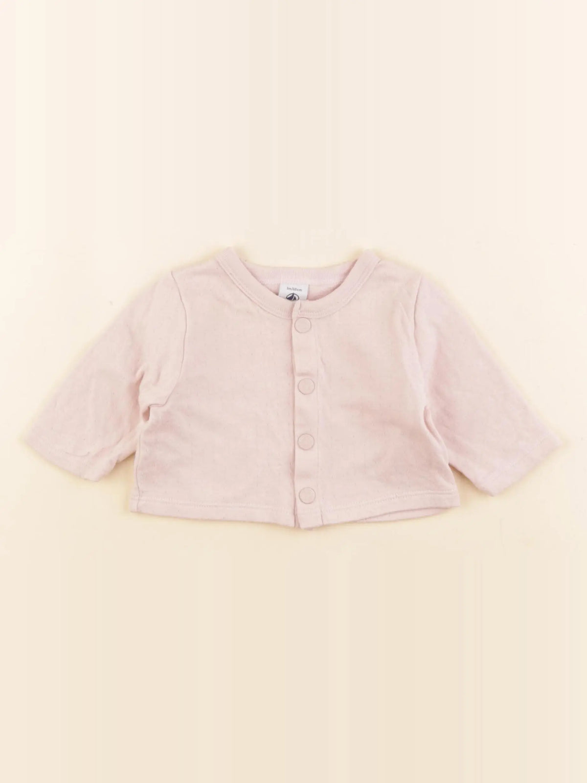 Petit Bateau - tee-shirt rose - 3 mois