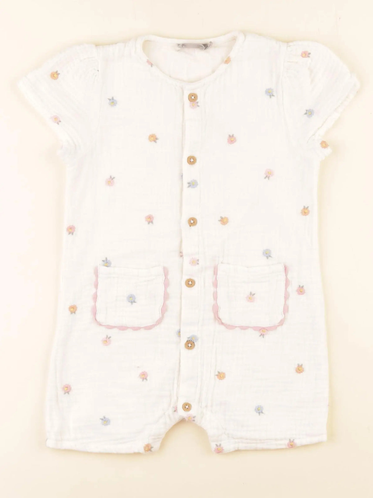 Boutchou - combinaison beige - 18 mois