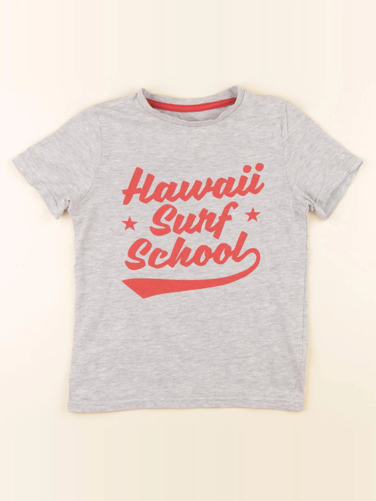 Vertbaudet - tee-shirt gris - 6 ans