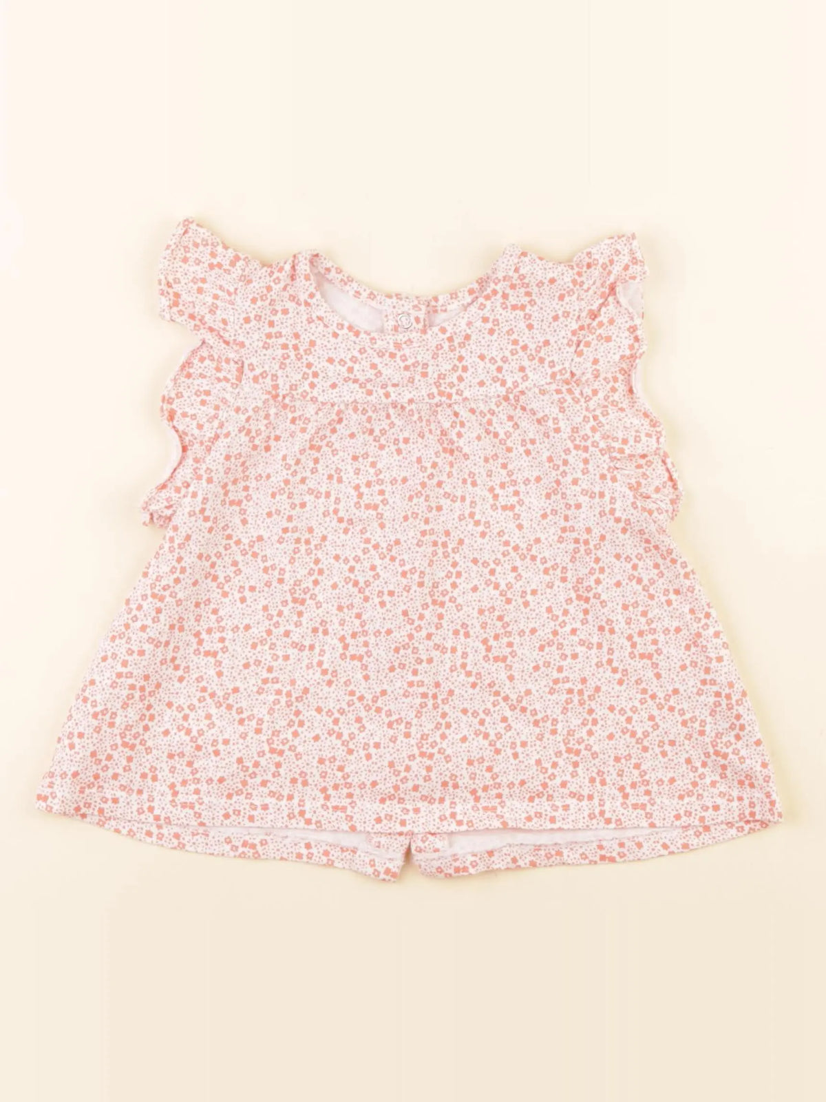 Vertbaudet - tee-shirt orange - 24 mois