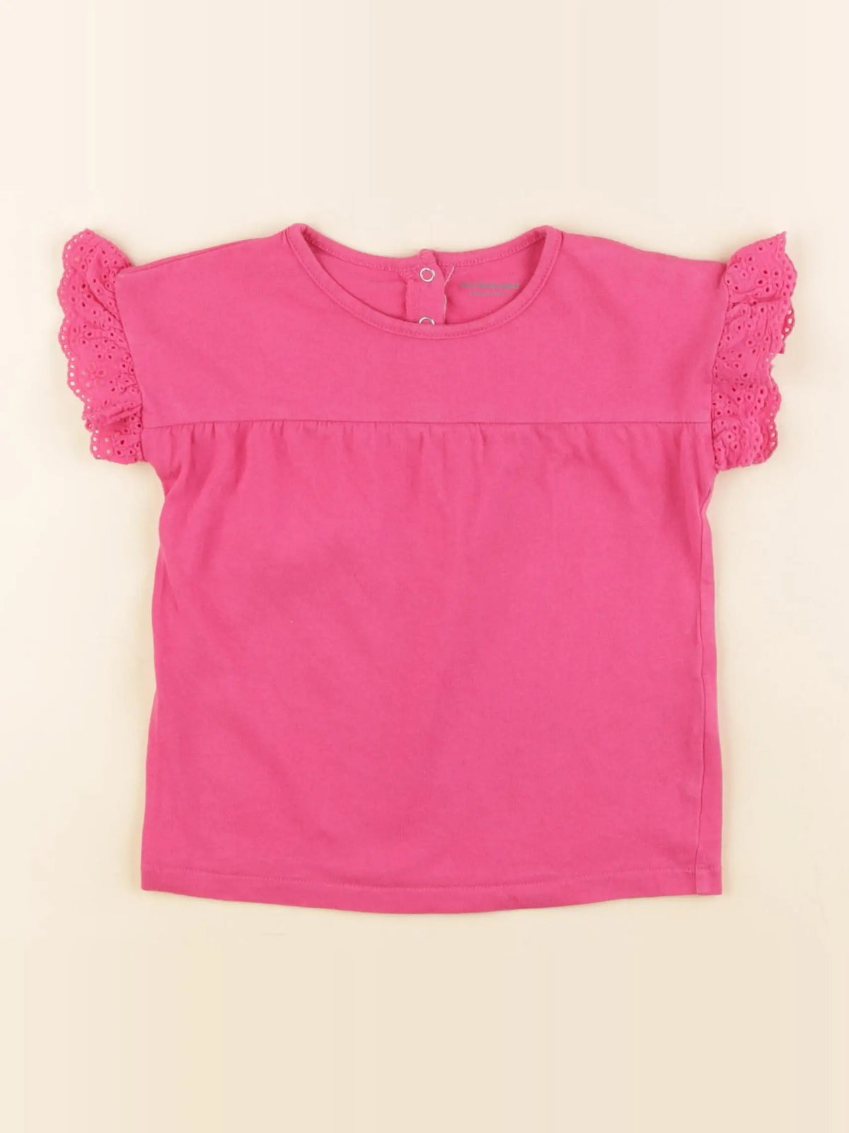Vertbaudet - tee-shirt rose - 36 mois