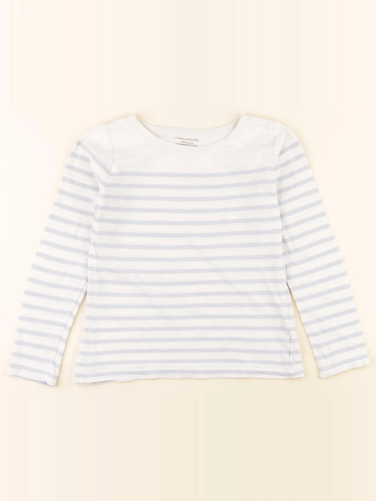 Monoprix - tee-shirt bleu - 8 ans