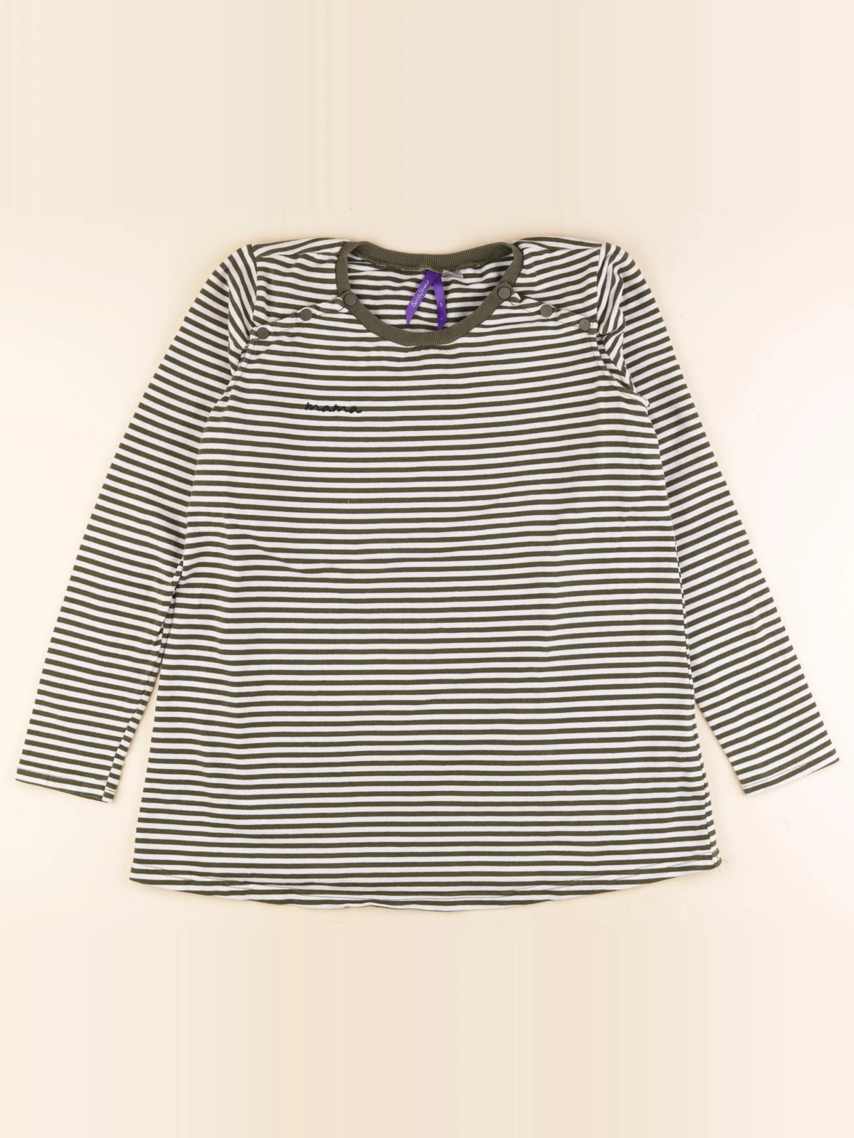 Seraphine - tee-shirt grossesse vert - s