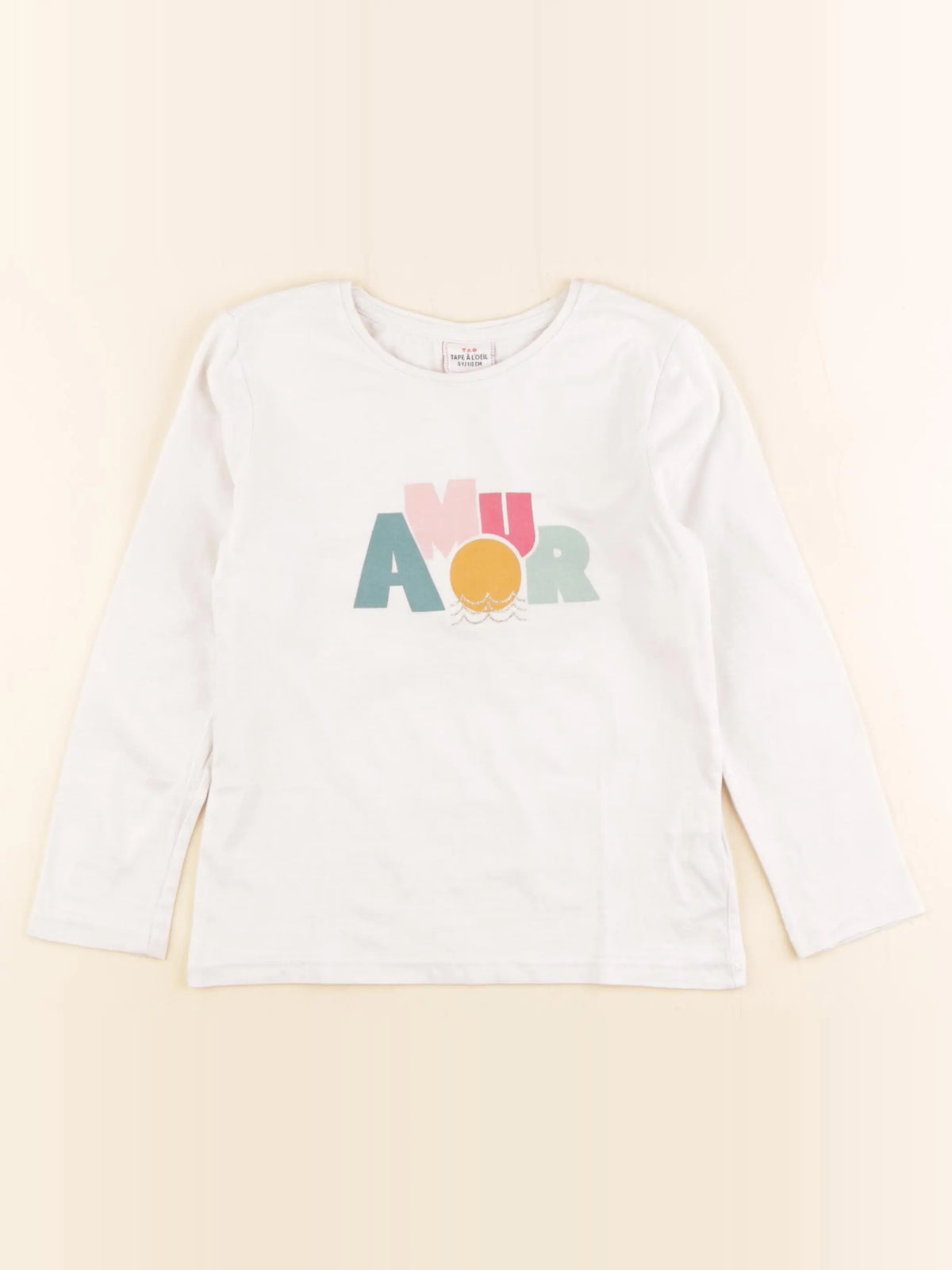 Tape à l'oeil - tee-shirt blanc - 5 ans