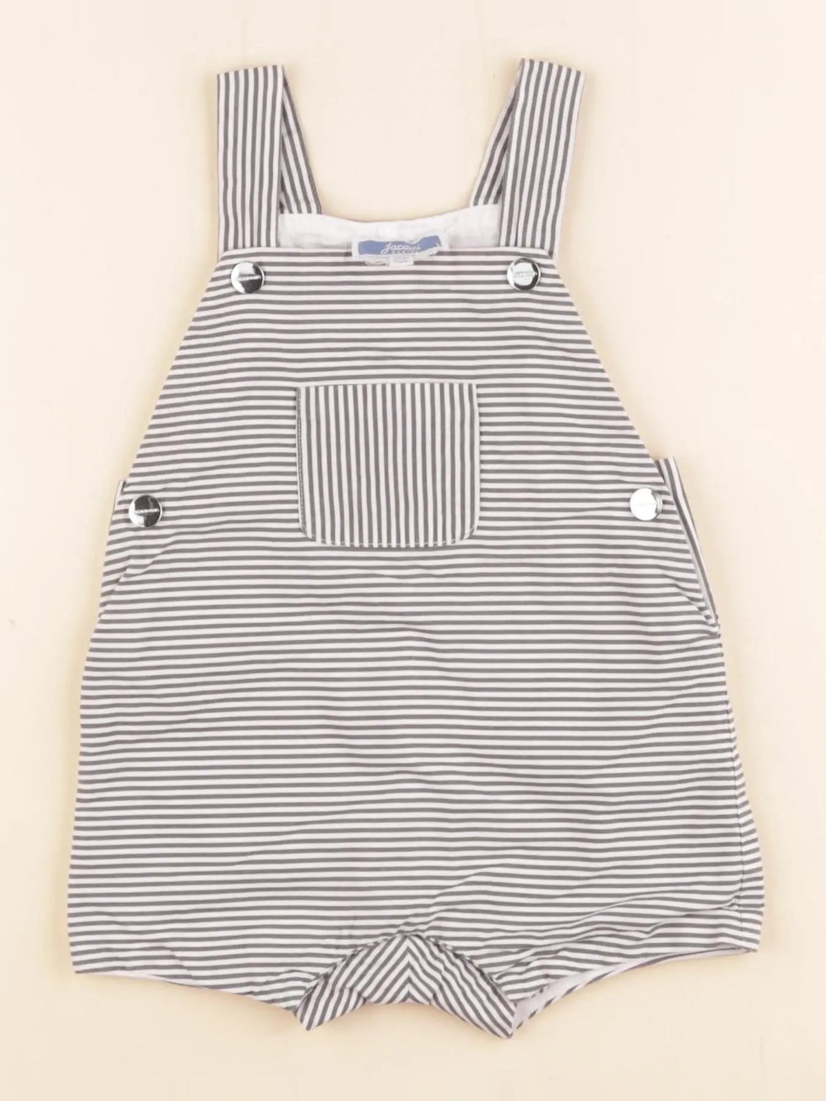 Jacadi - salopette gris - 12 mois