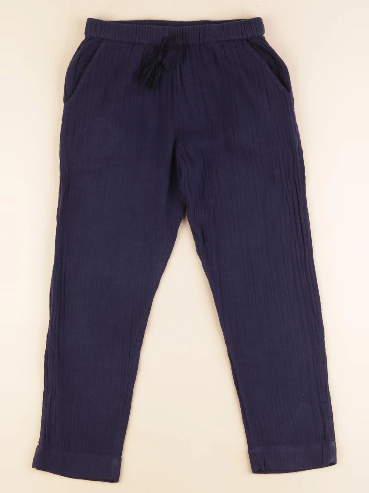 Cyrillus - pantalon bleu - 8 ans
