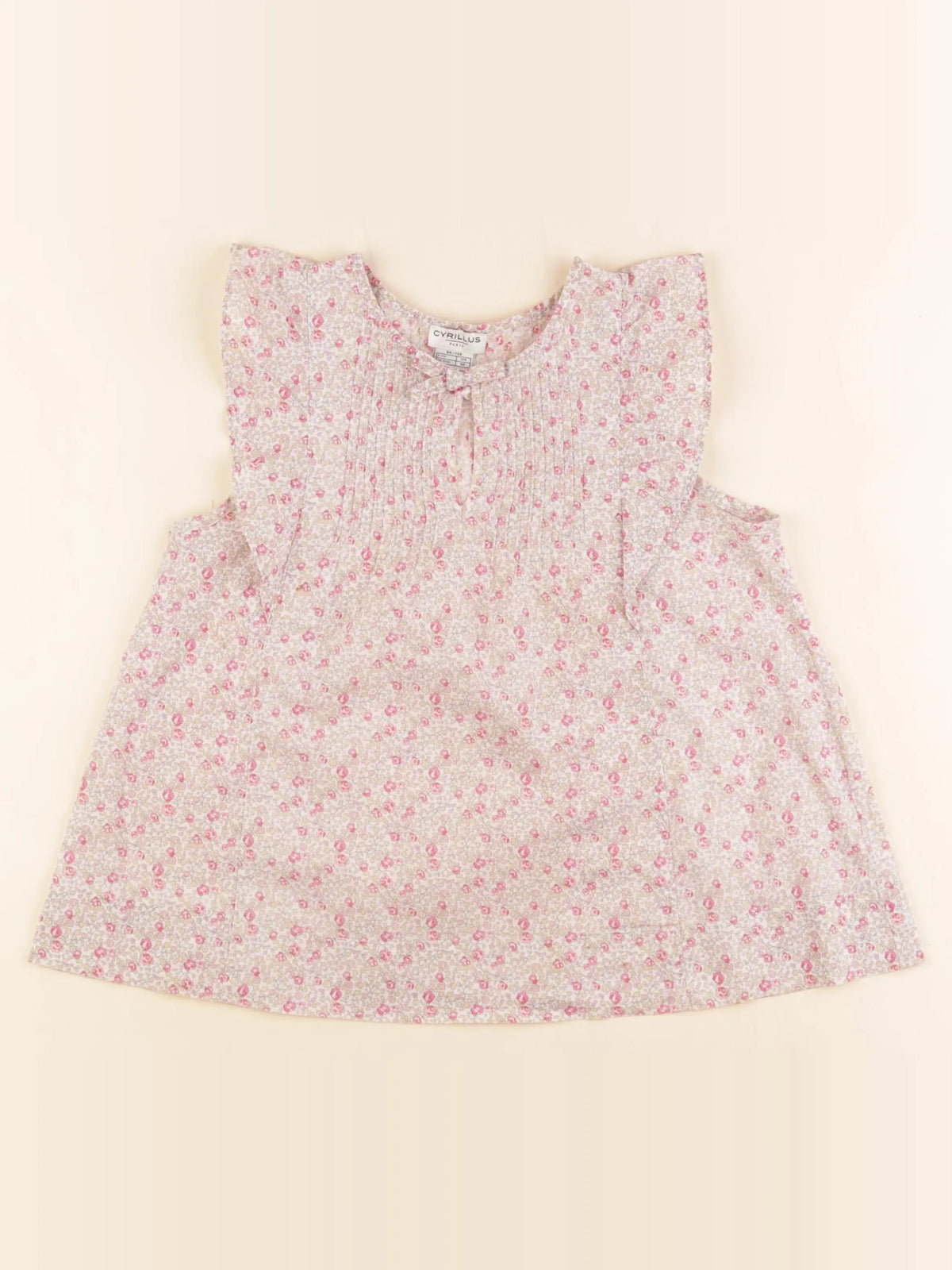 Cyrillus - blouse multicolore - 8 ans