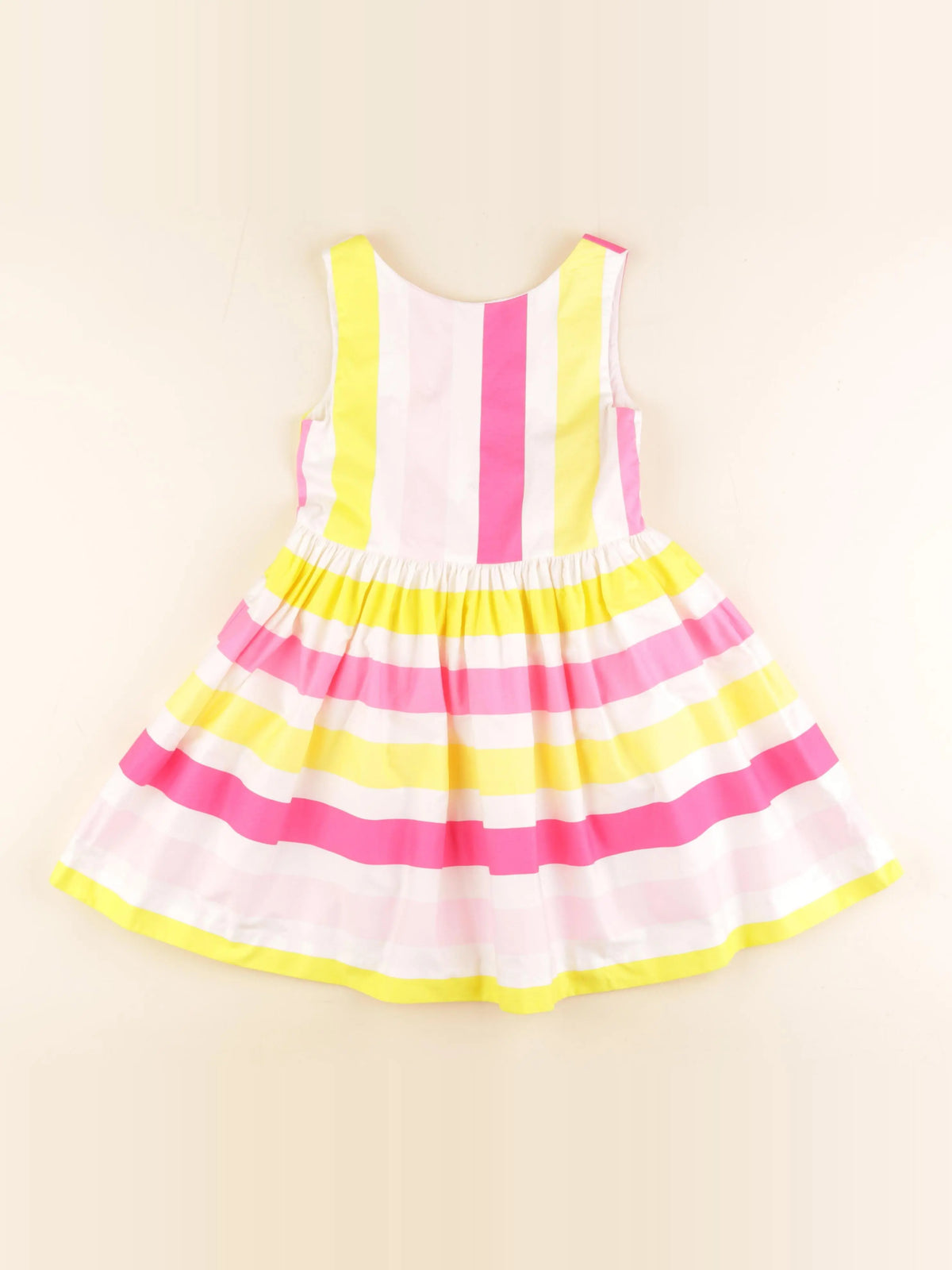 Jacadi - robe jaune, rose - 6 ans