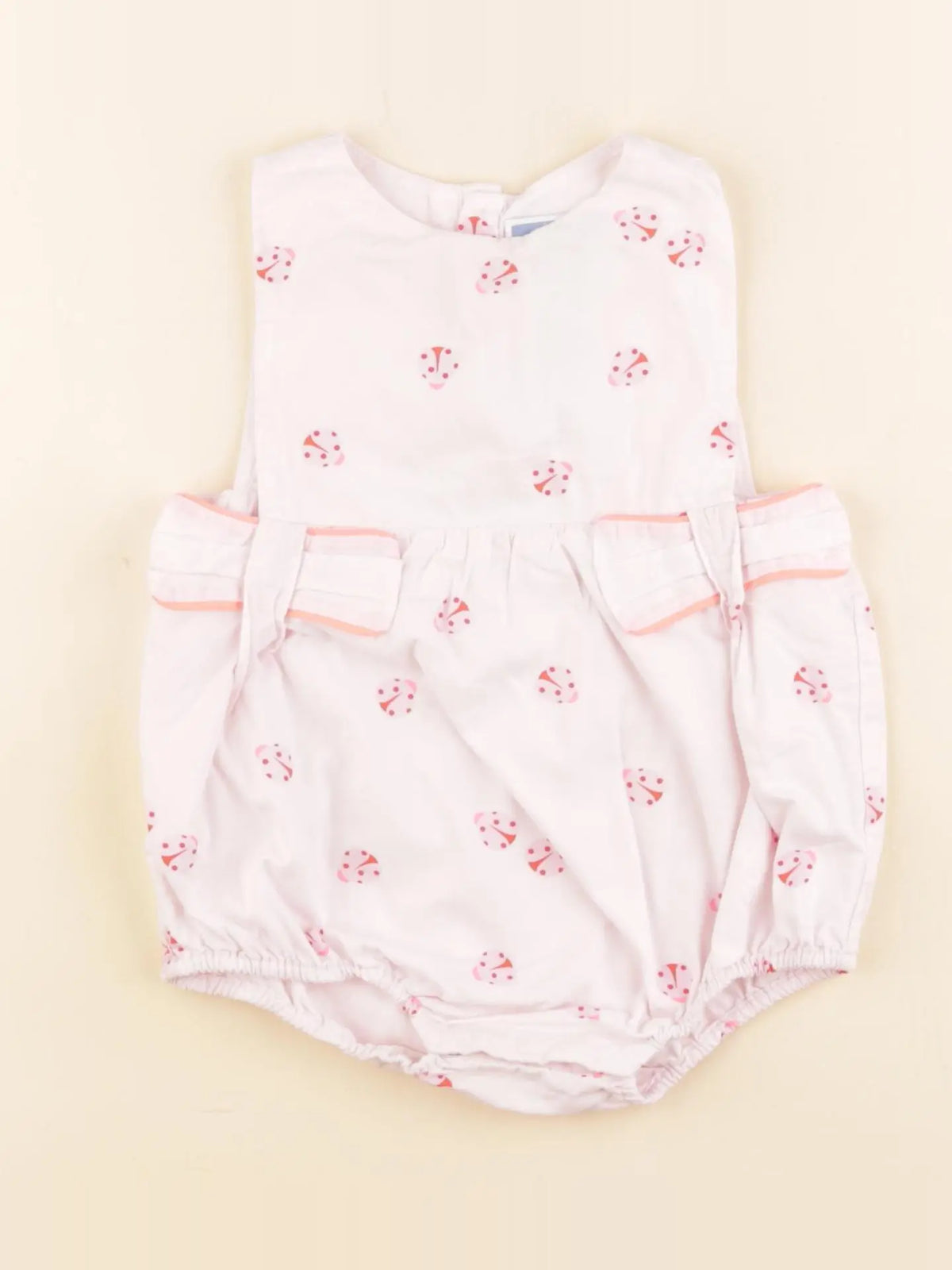 Jacadi - combinaison rose - 12 mois