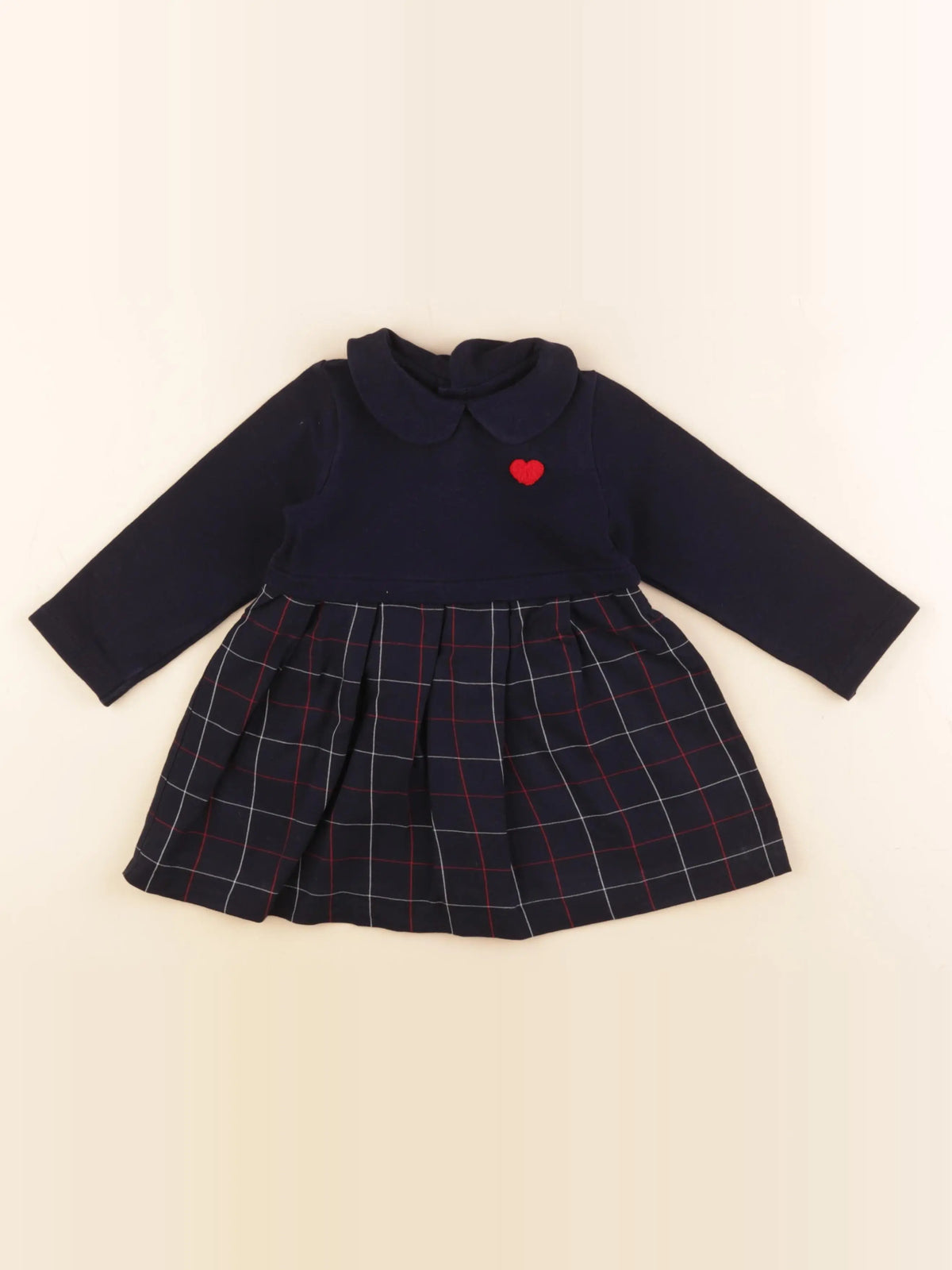 Jacadi - robe bleu - 18 mois