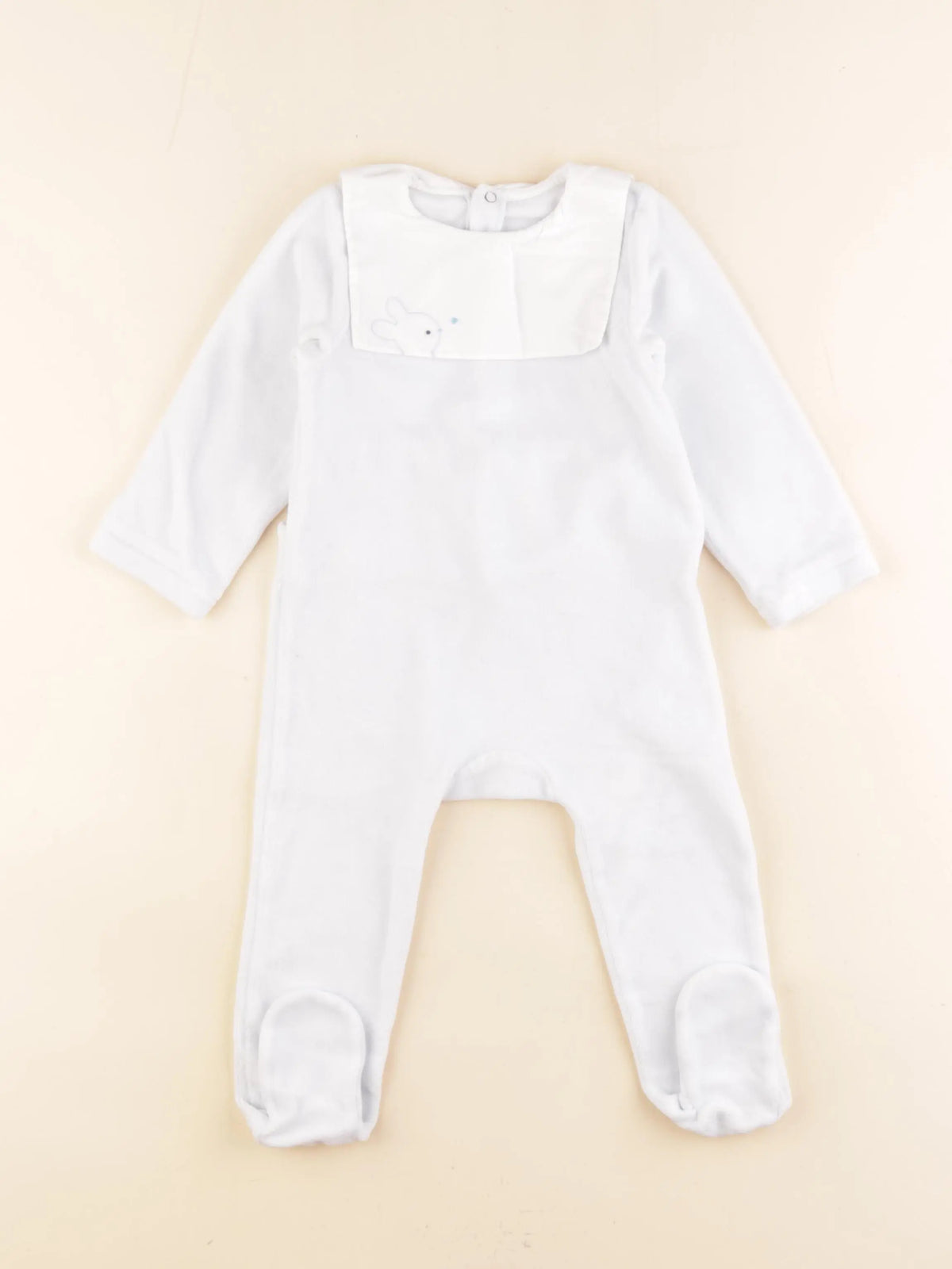 Jacadi - pyjama velours bleu - 18 mois