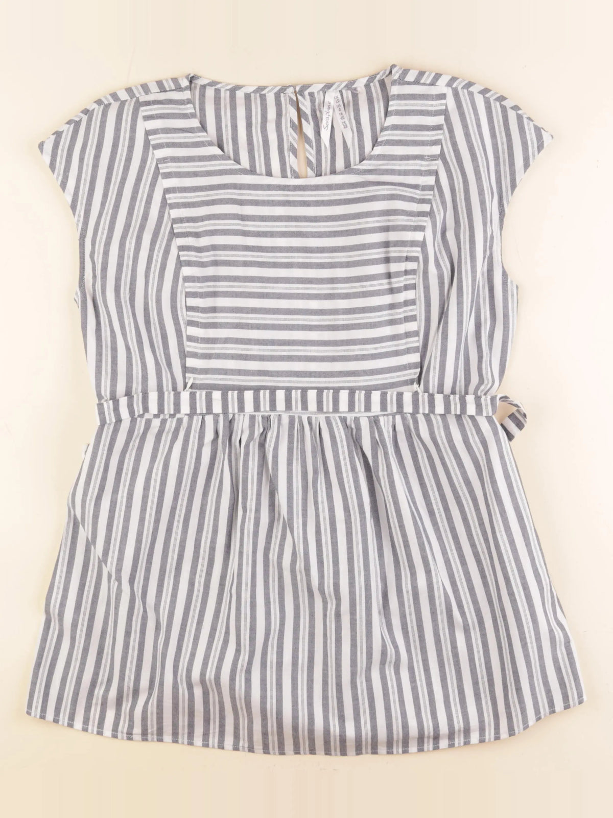 Seraphine - blouse grossesse blanc, bleu - 40